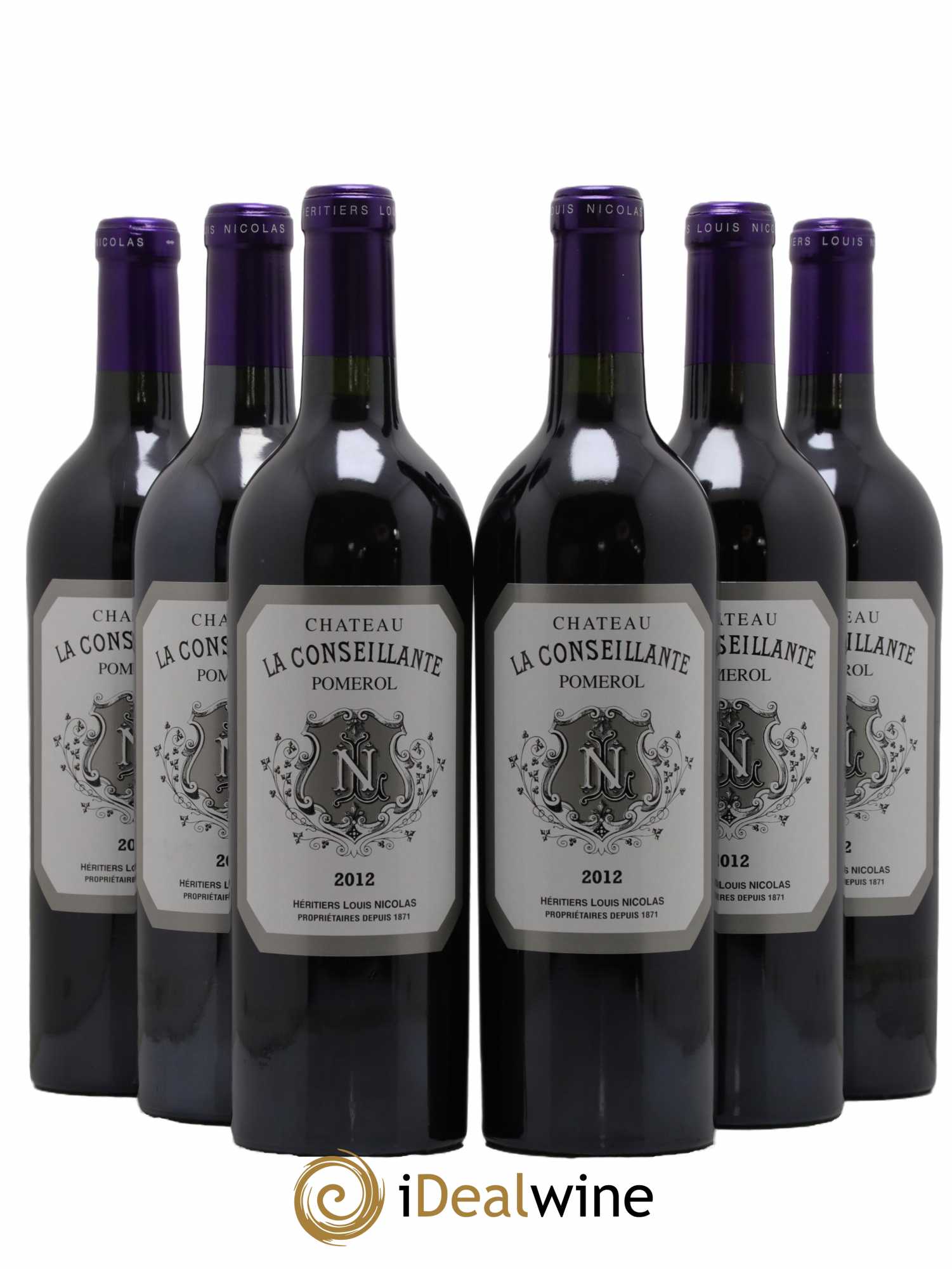 Château la Conseillante 2012 - Lot de 6 bouteilles - 0