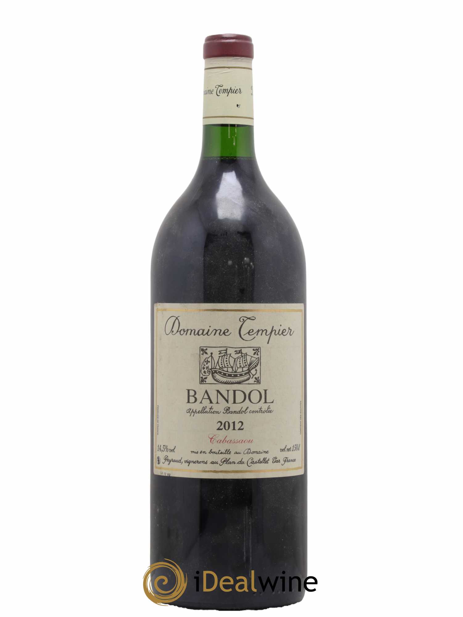 Bandol Domaine Tempier Cuvée Cabassaou Famille Peyraud 2012 - Lot de 1 magnum - 0