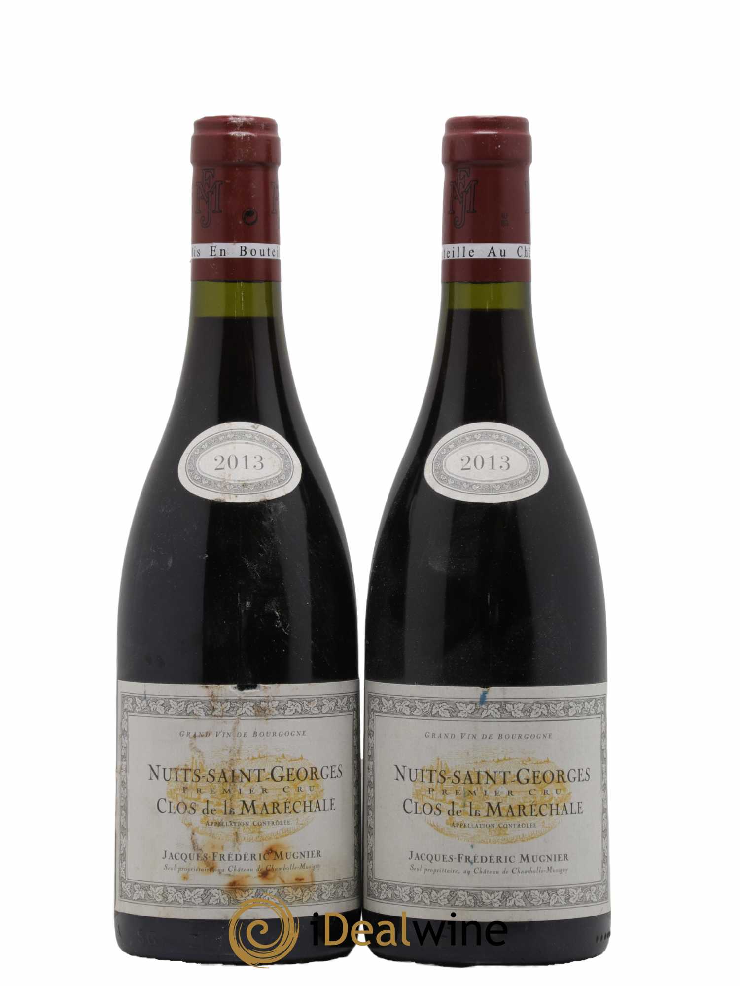 Nuits-Saint-Georges 1er Cru Clos de La Maréchale Jacques-Frédéric Mugnier 2013 - Lot de 2 bouteilles - 0