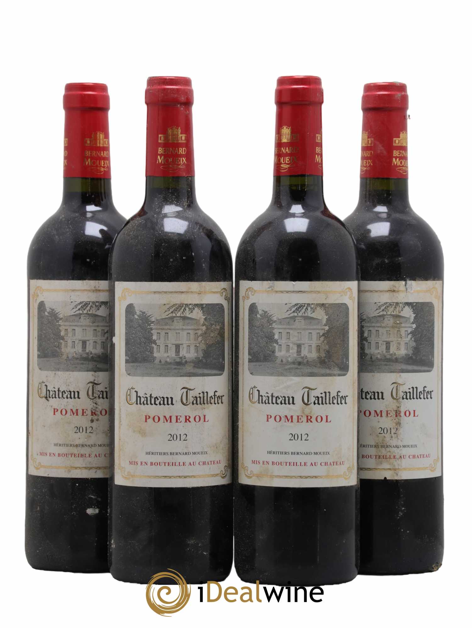Château Taillefer 2012 - Lot de 4 bouteilles - 0
