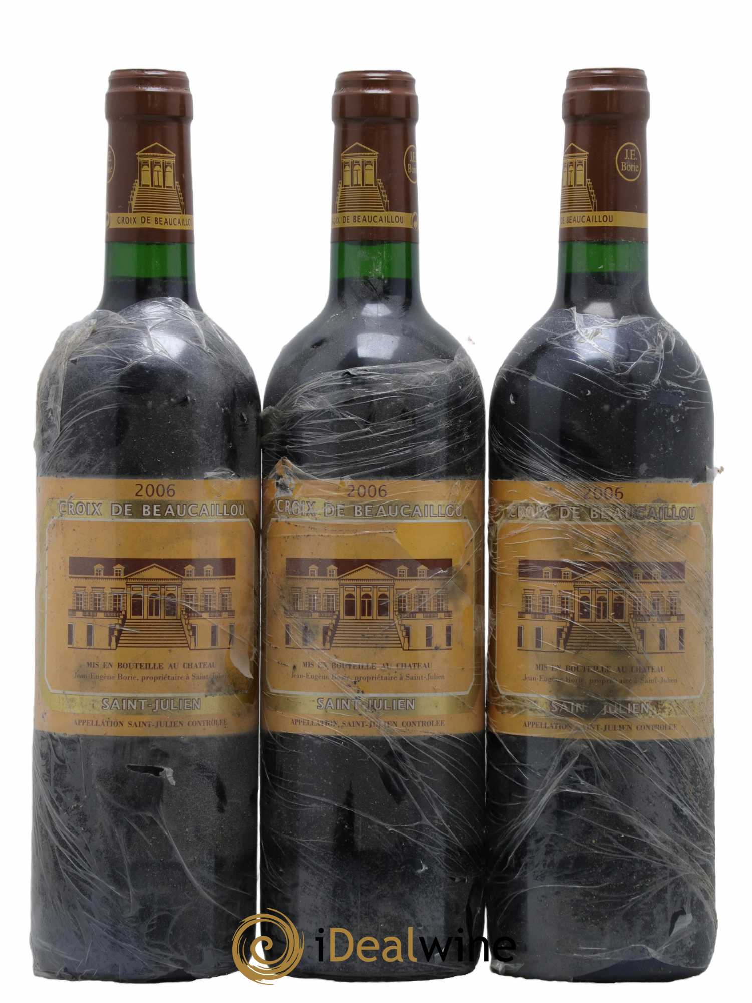 La Croix de Beaucaillou Second Vin 2006 - Lot de 3 bouteilles - 0
