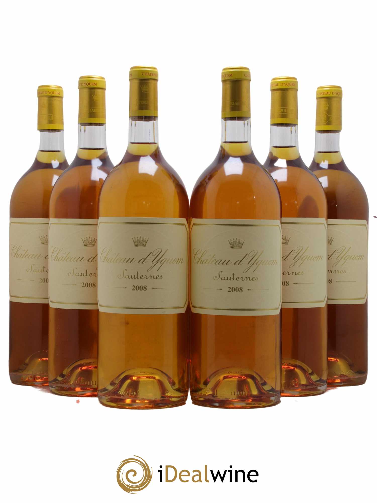 Château d' Yquem 1er Cru Classé Supérieur 2008 - Lotto di 6 magnum - 0
