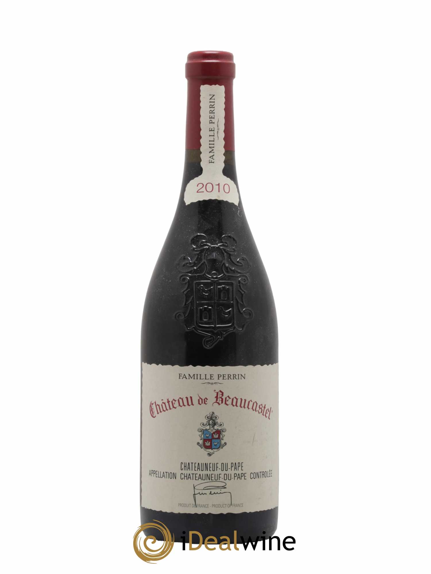 Châteauneuf-du-Pape Château de Beaucastel Famille Perrin 2010 - Lot de 1 bouteille - 0