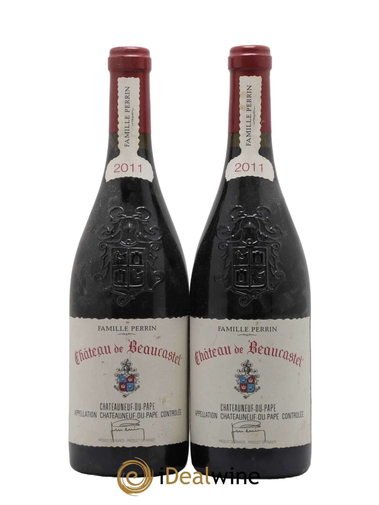 Châteauneuf-du-Pape Château de Beaucastel Famille Perrin 2011 - Lot de 2 bouteilles - 0