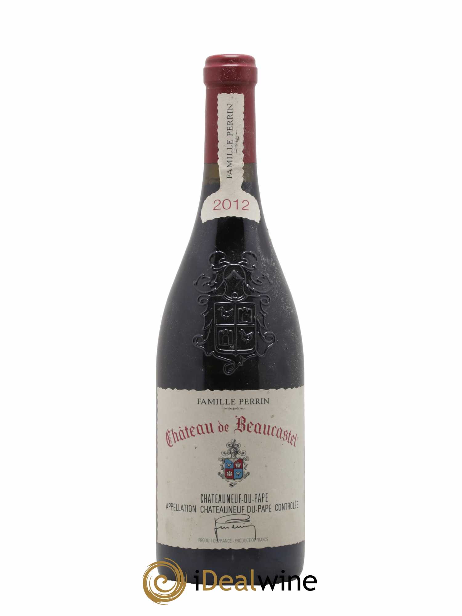 Châteauneuf-du-Pape Château de Beaucastel Famille Perrin 2012 - Lot de 1 bouteille - 0