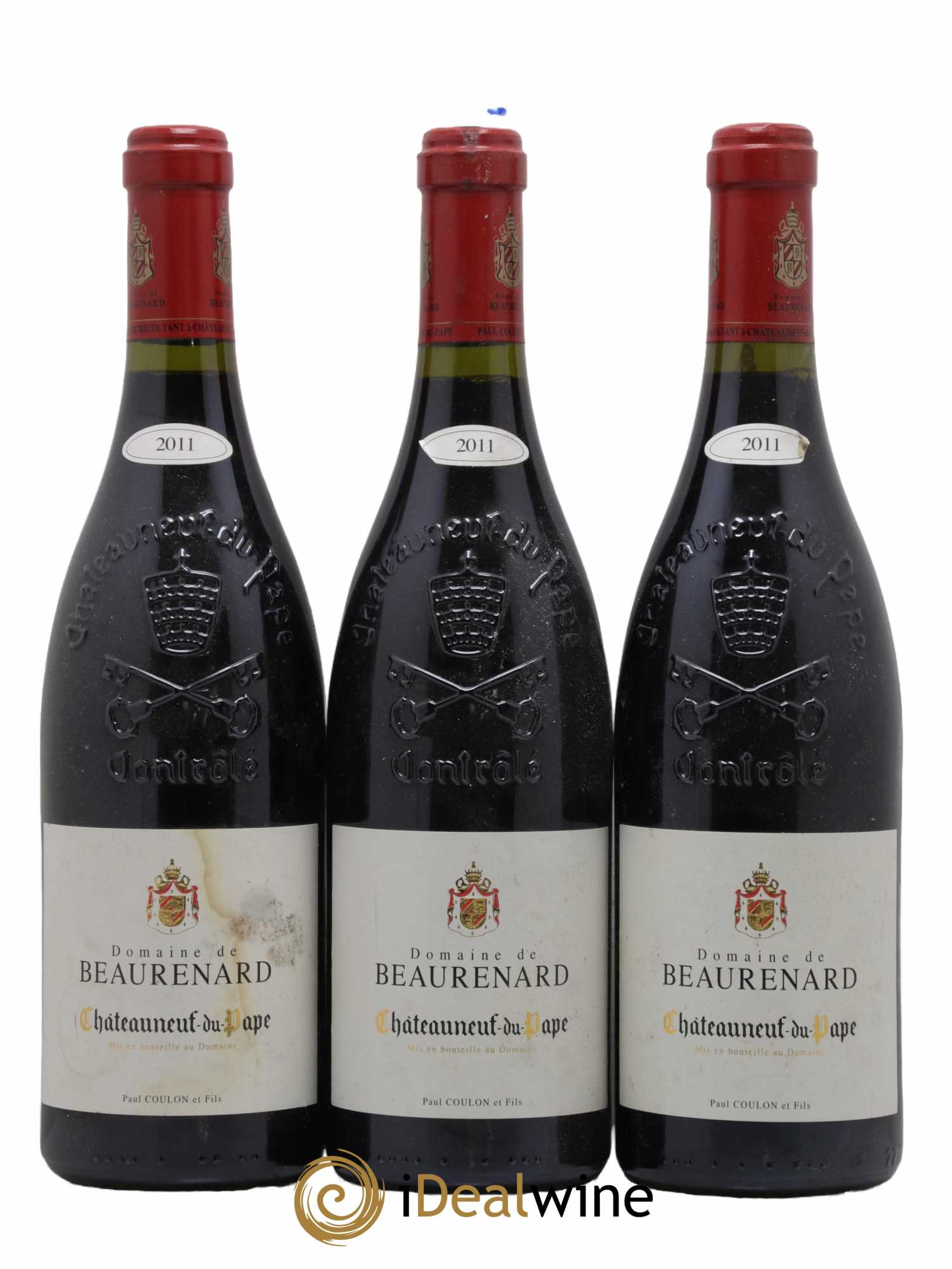 Châteauneuf-du-Pape Beaurenard (Domaine de) 2011 - Lot de 3 bouteilles - 0