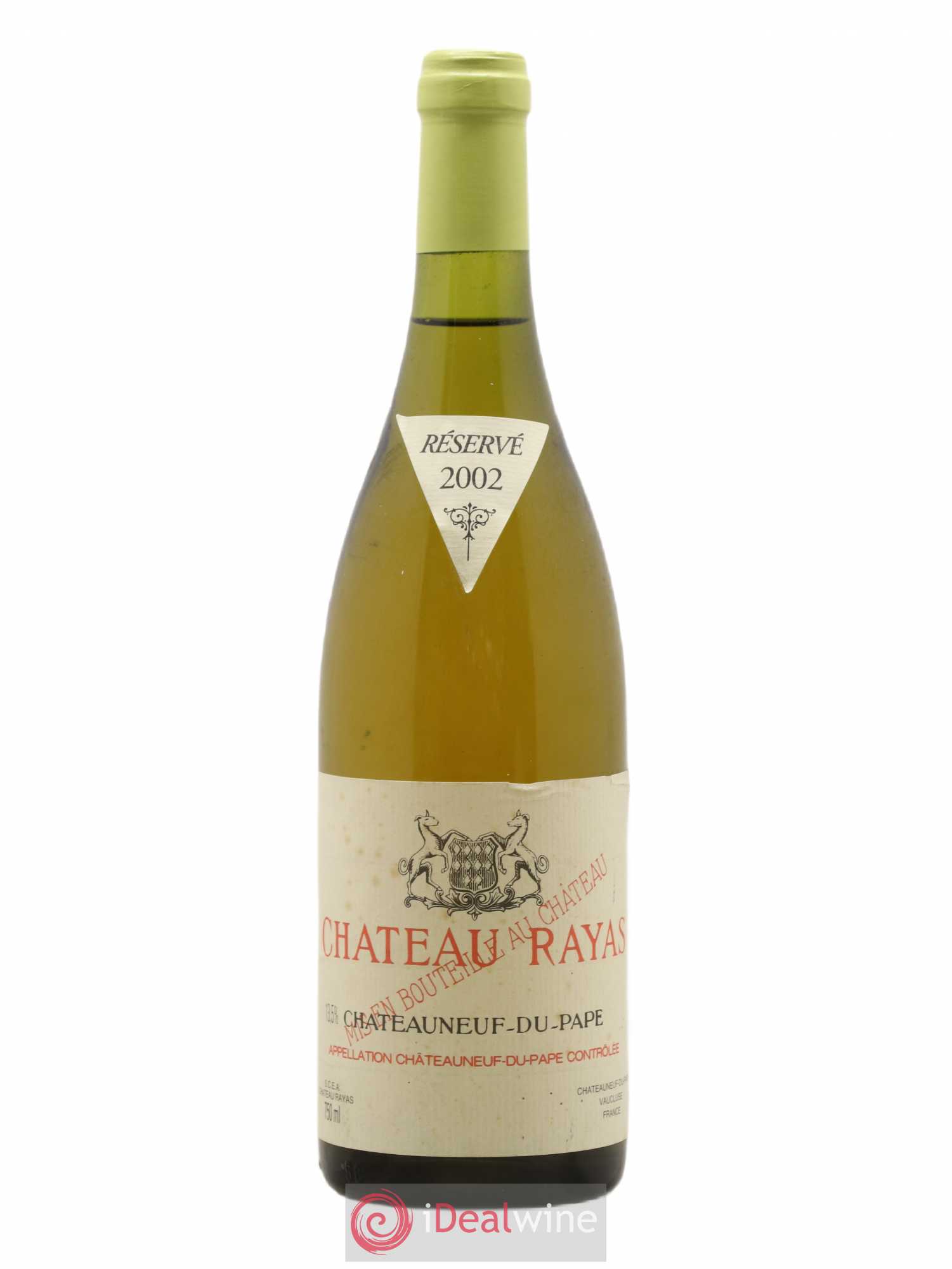 Châteauneuf-du-Pape Château Rayas Emmanuel Reynaud 2002 - Lot de 1 bouteille - 0