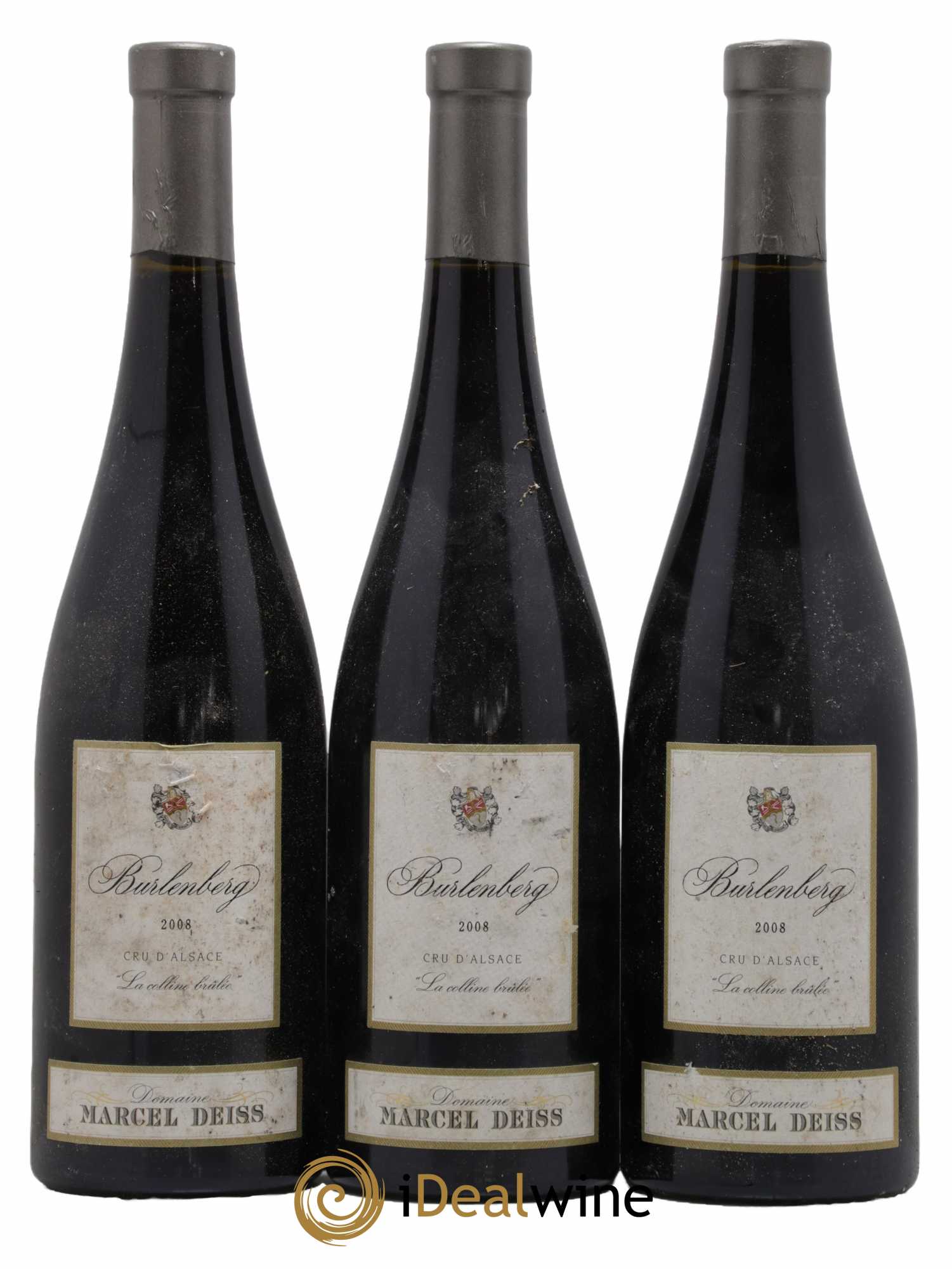 Alsace Burlenberg Marcel Deiss (Domaine) 2008 - Lot de 3 bouteilles - 0