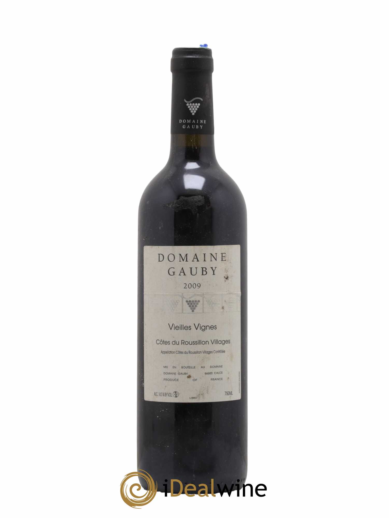 Côtes du Roussillon Villages Vieilles vignes Gauby (Domaine) 2009 - Lot de 1 bouteille - 0