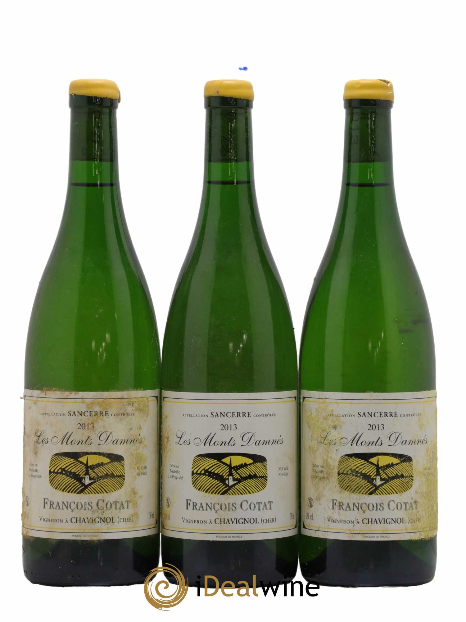 Sancerre Les Monts Damnés François Cotat 2013 - Lot de 3 bouteilles - 0