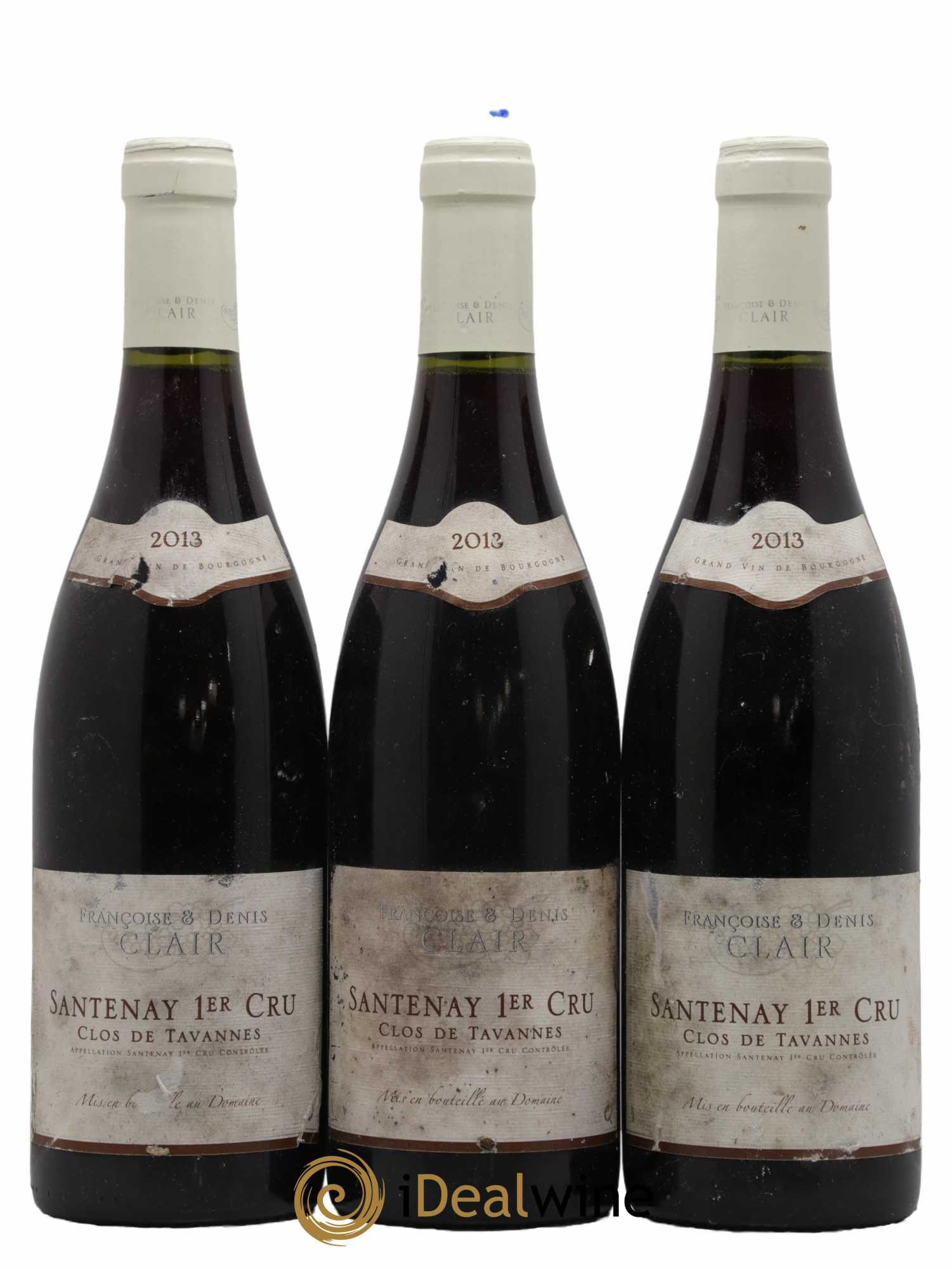 Santenay 1er Cru Clos Tavannes Françoise et Denis Clair (Domaine) 2013 - Lot de 3 bouteilles - 0
