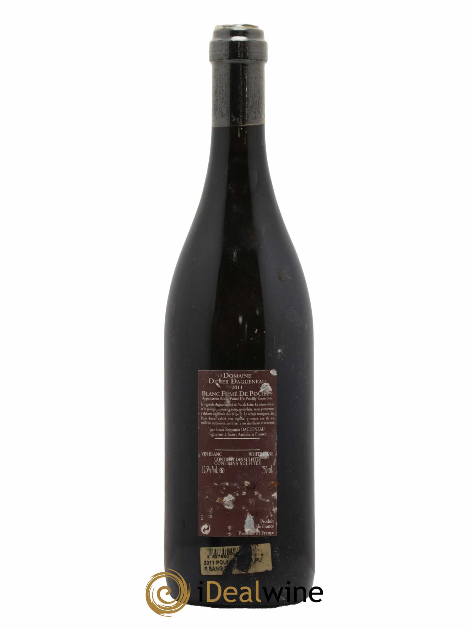 Vin de France (anciennement Pouilly-Fumé) Pur Sang Dagueneau (Domaine Didier - Louis-Benjamin) 2011 - Lot de 1 bouteille - 1