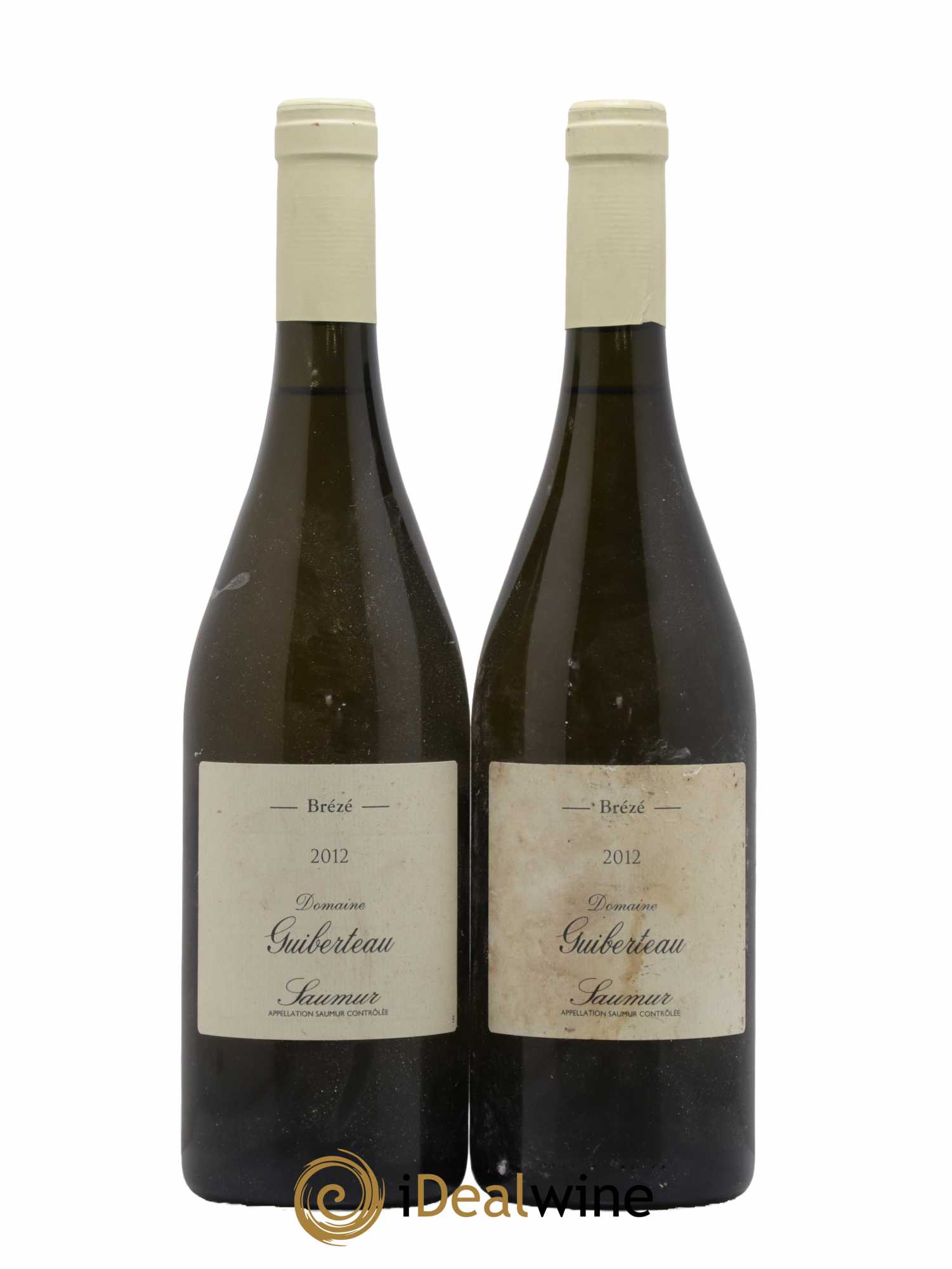 Saumur Brézé Domaine Guiberteau 2012 - Lot de 2 bouteilles - 0