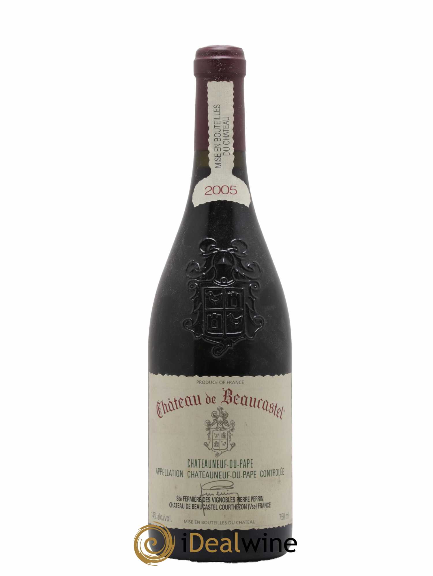 Châteauneuf-du-Pape Château de Beaucastel Famille Perrin 2005 - Lot de 1 bouteille - 0