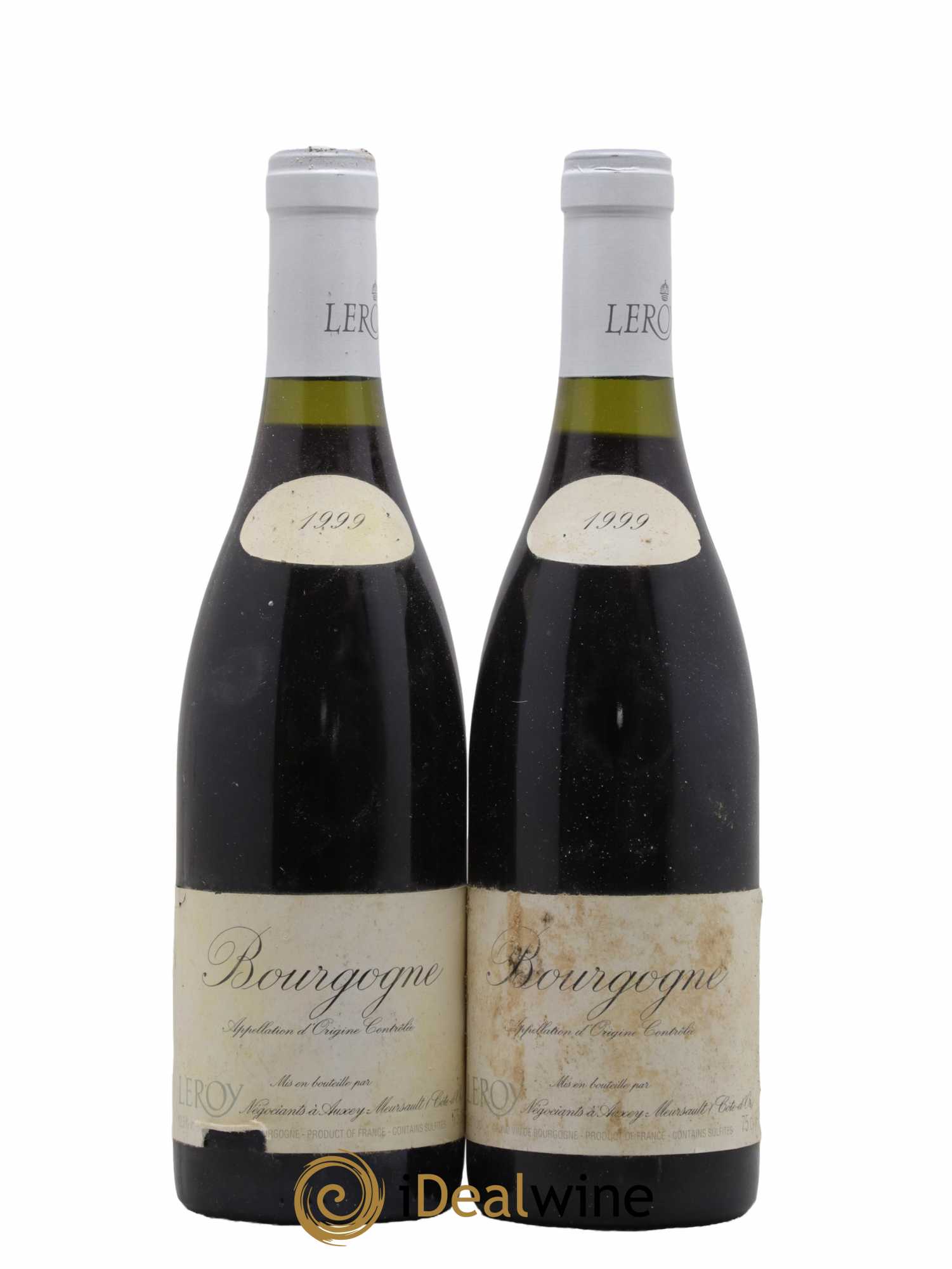 Bourgogne Leroy SA 1999 - Lot de 2 bouteilles - 0