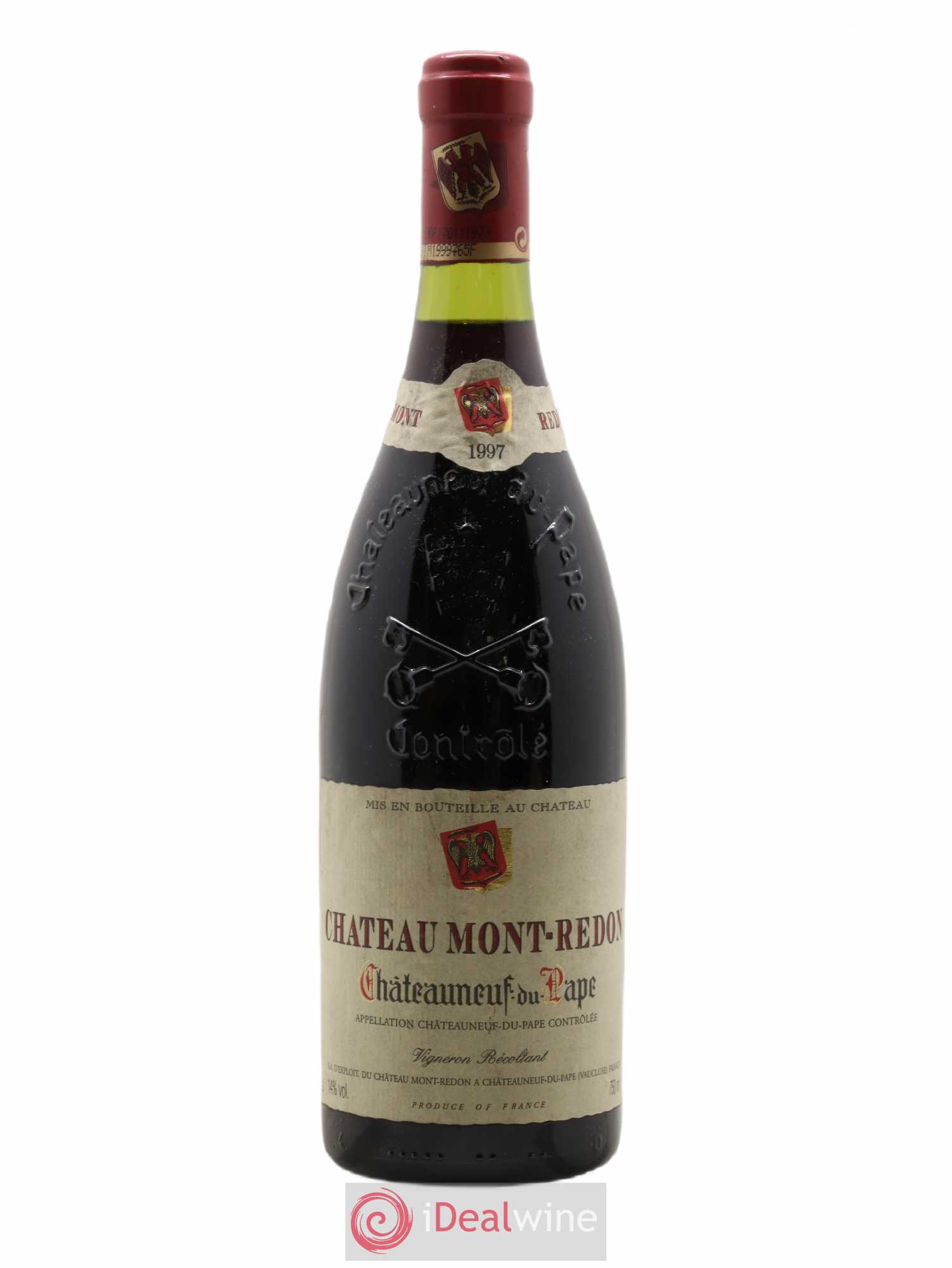 Châteauneuf-du-Pape Château Mont-Redon Famille Abeille-Fabre 1997 - Lot de 1 bouteille - 0