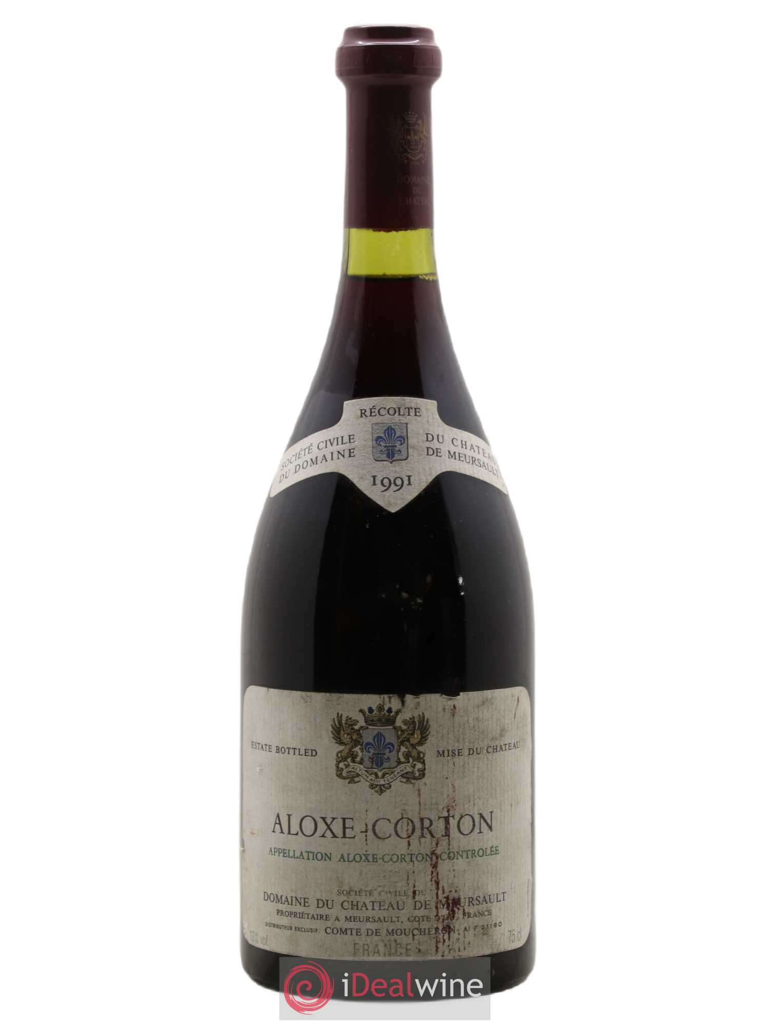 Aloxe-Corton Château de Meursault 1991 - Lot de 1 bouteille - 0