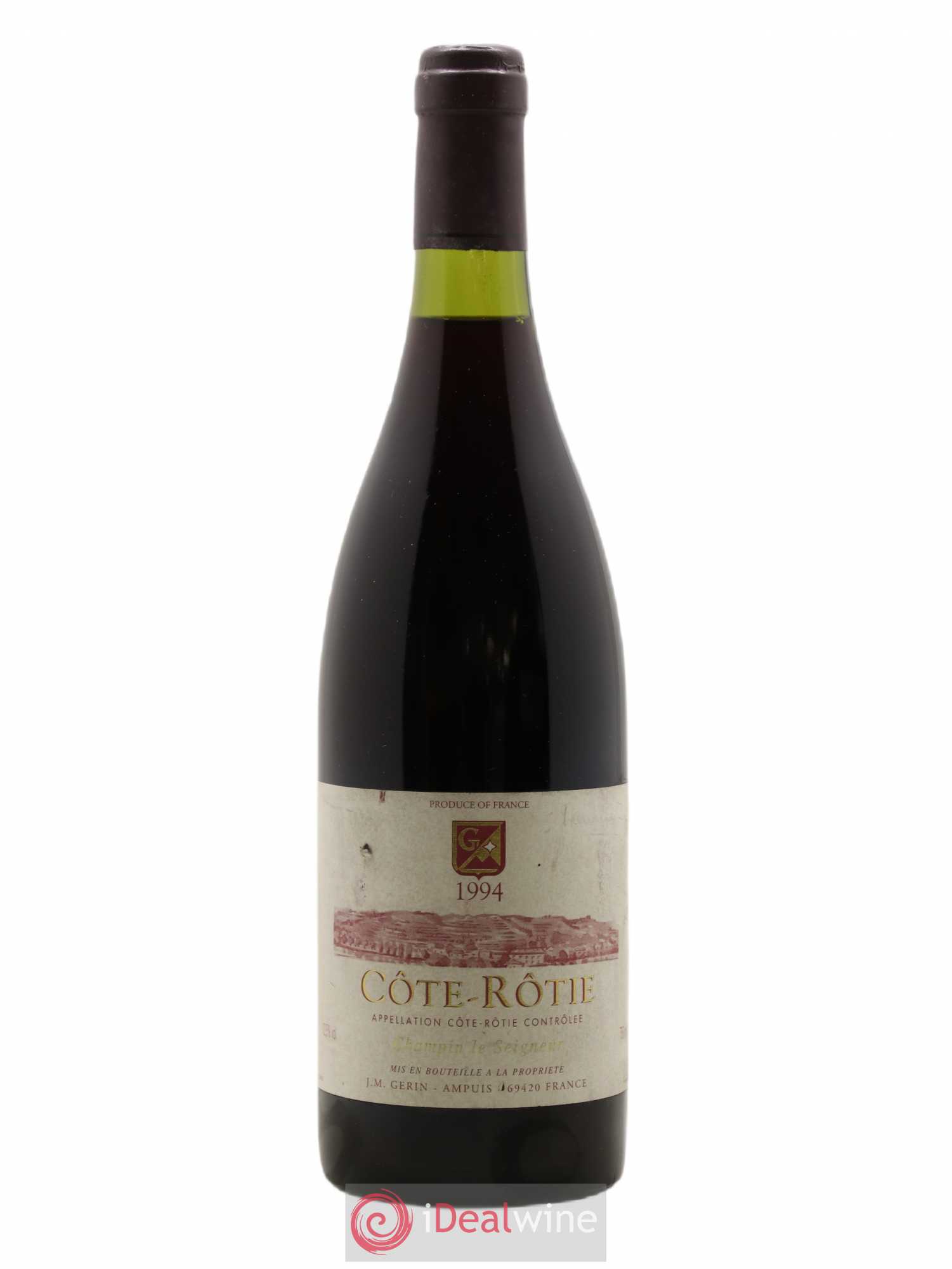 Côte-Rôtie Champin Le Seigneur Jean-Michel Gerin 1994 - Lot de 1 bouteille - 0