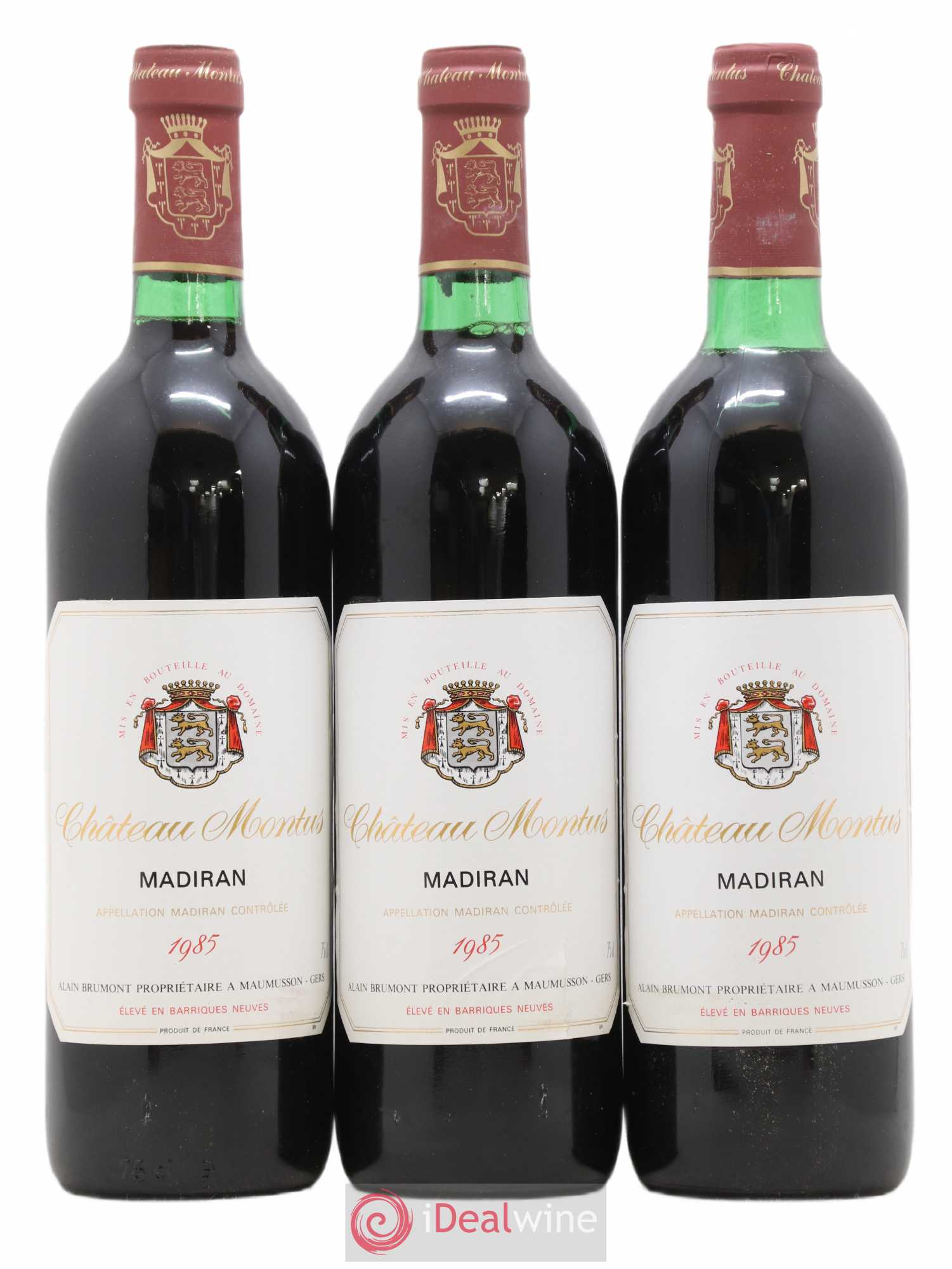 Madiran Château Montus Alain Brumont 1985 - Lot de 12 bouteilles - 4