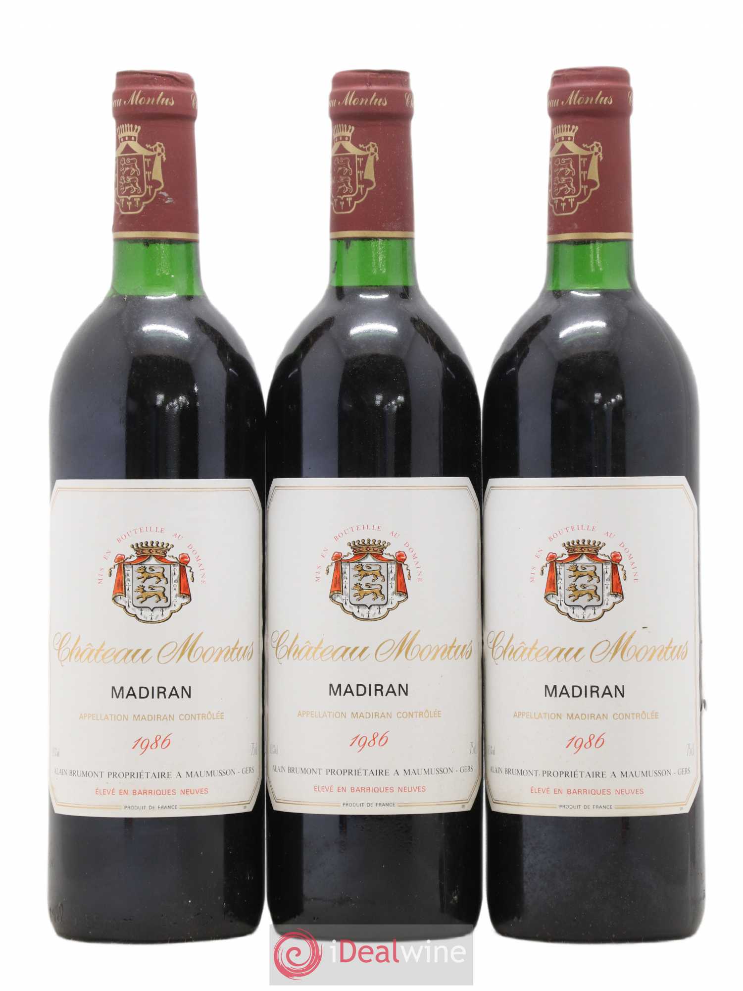 Madiran Château Montus Alain Brumont 1986 - Lot de 12 bouteilles - 4