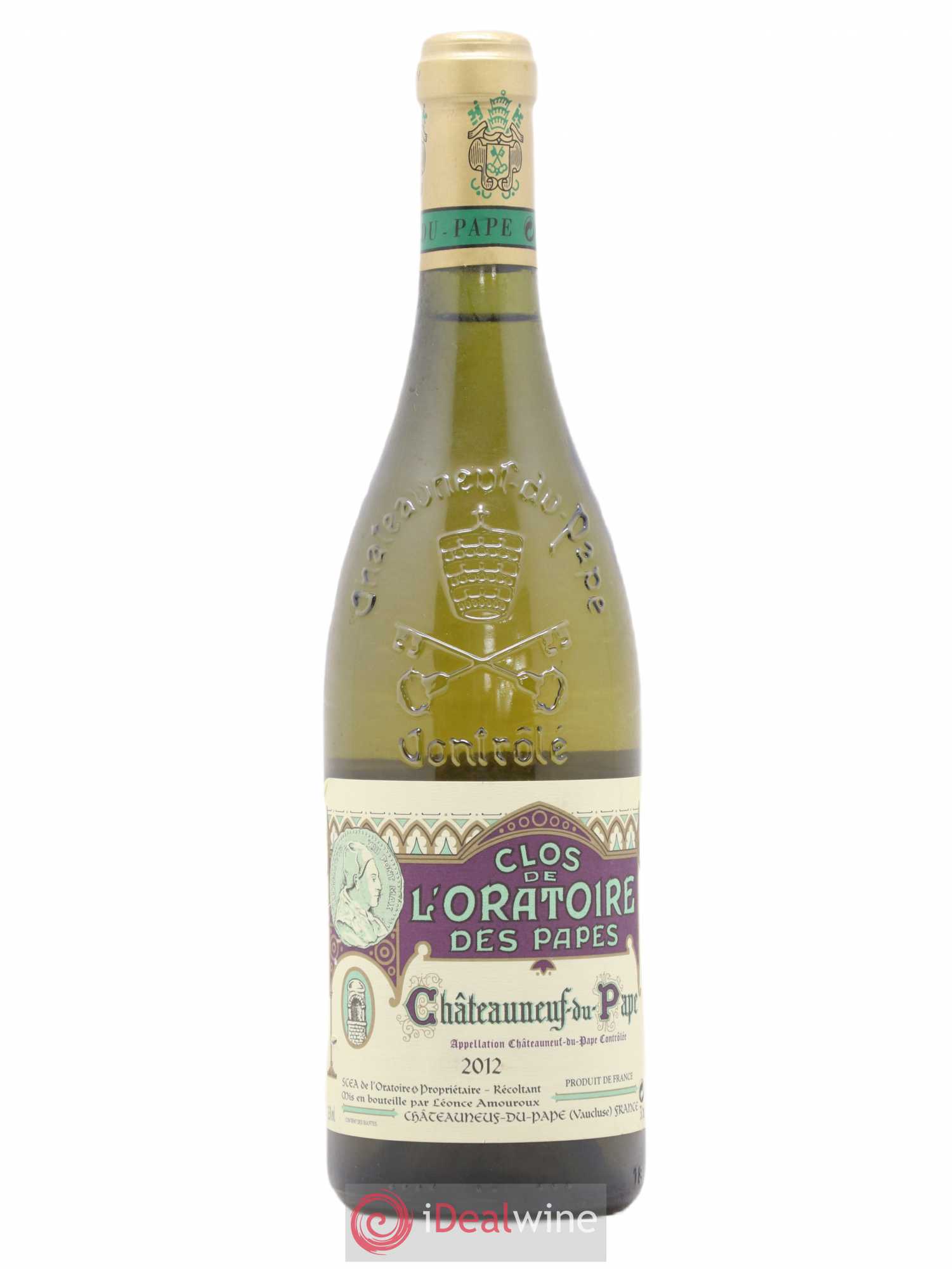 Châteauneuf-du-Pape Clos de l'Oratoire des Papes 2012 - Lot de 1 bouteille - 0