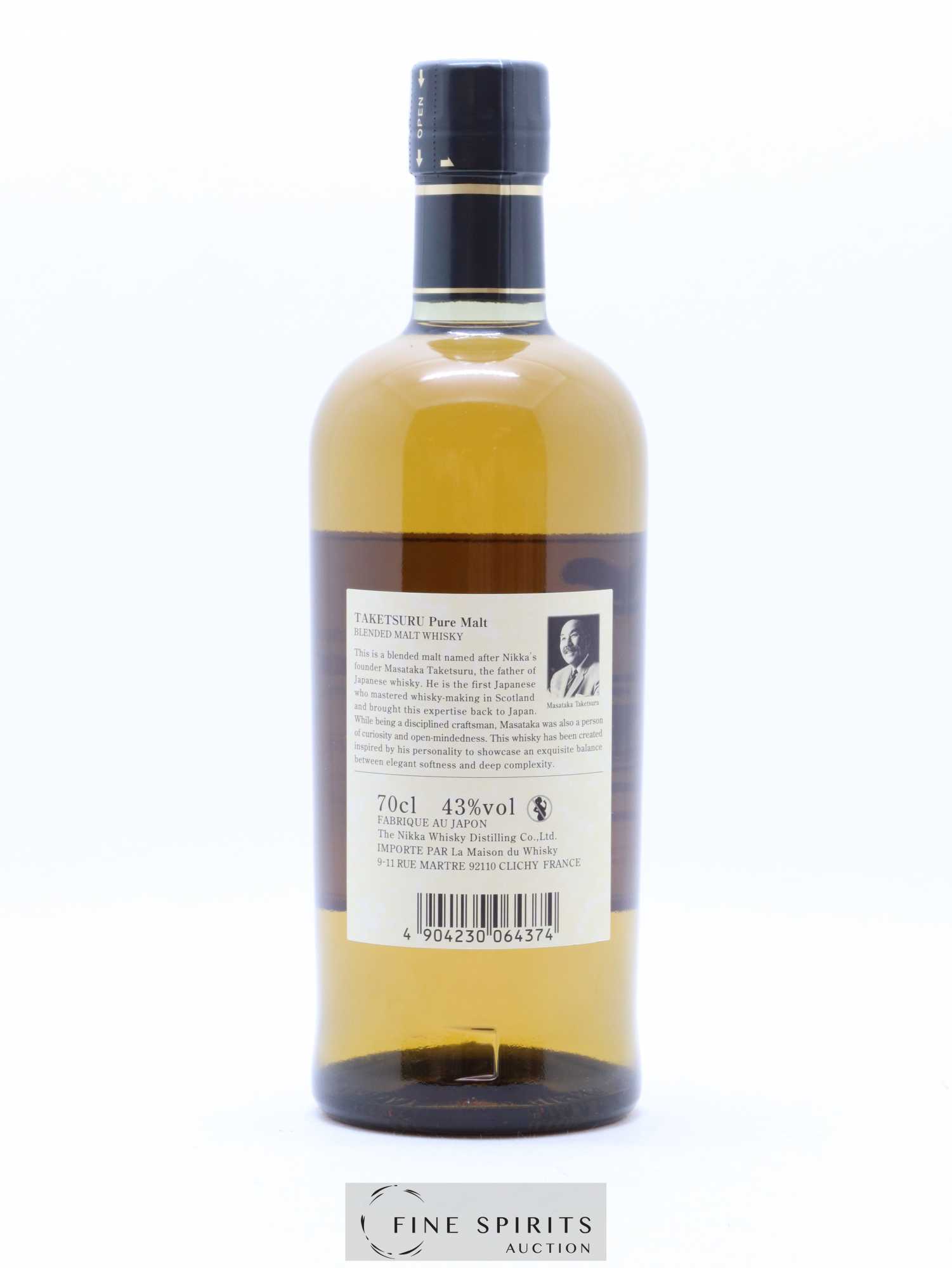 Taketsuru Of. Pure Malt Nikka Whisky - Lot de 1 bouteille - 2