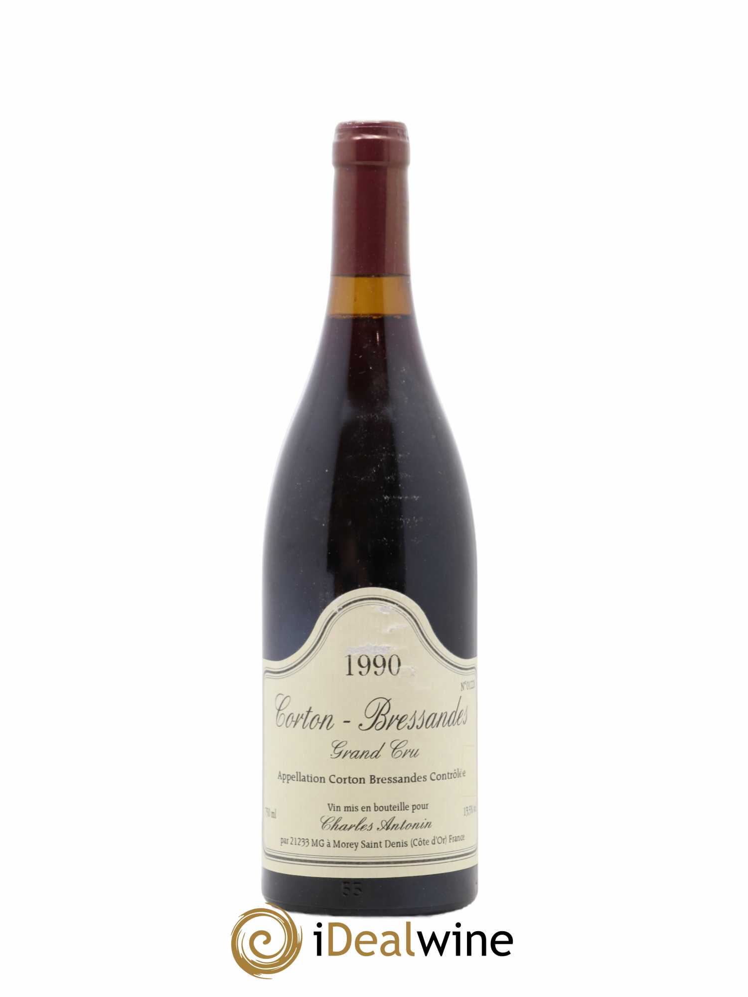 Corton Grand Cru Bressandes Charles Antonin 1990 - Posten von 1 Flasche - 0