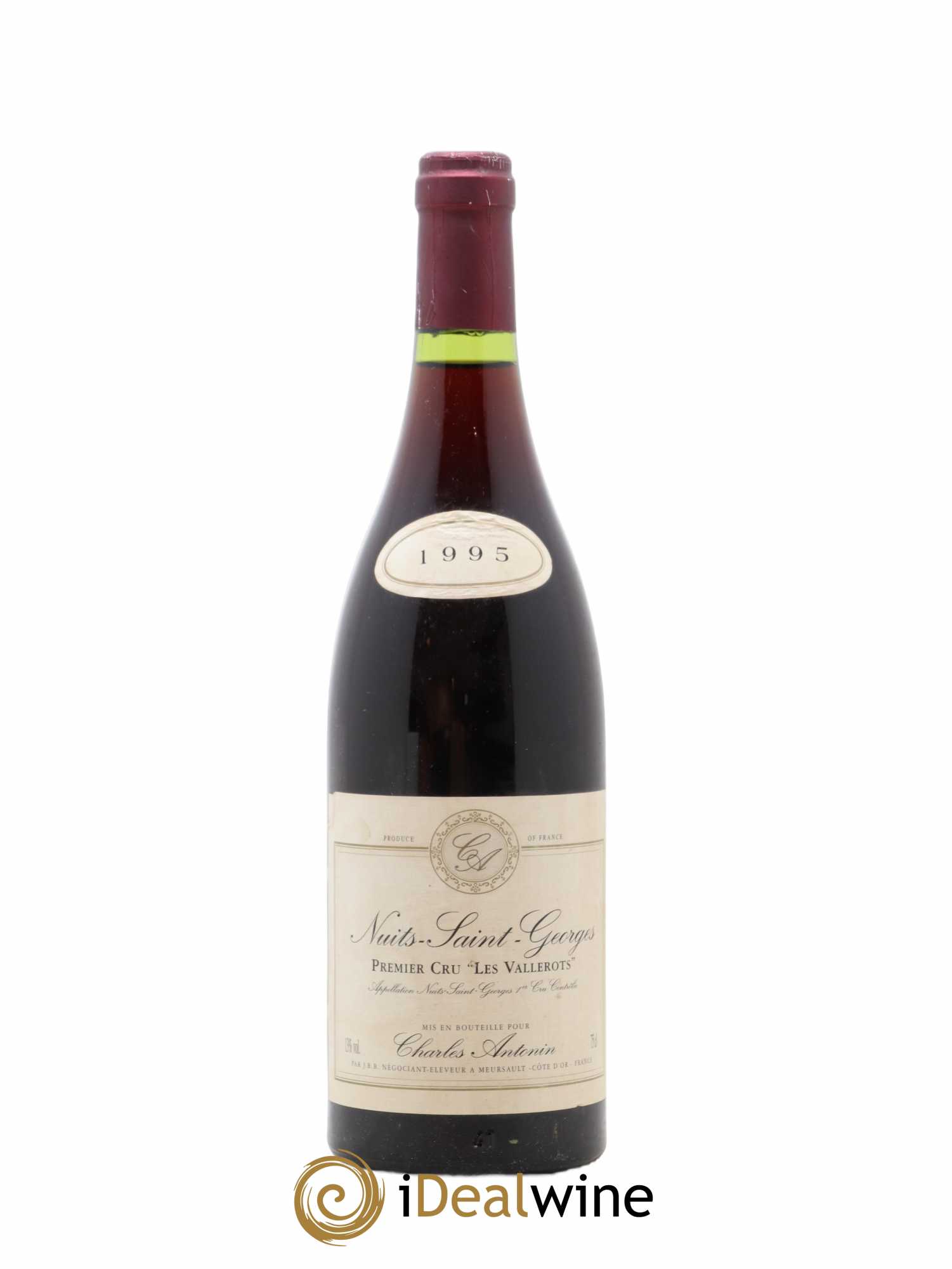 Nuits-Saint-Georges 1er Cru Les Vallerots Charles Antonin 1995 - Lot de 1 bouteille - 0