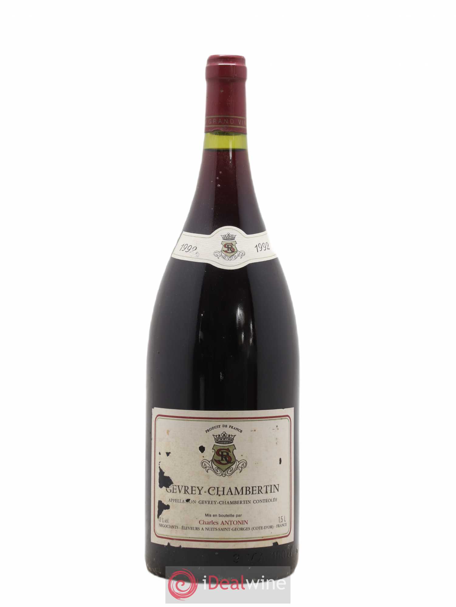 Gevrey-Chambertin Charles Antonin 1992 - Lot de 1 magnum - 0