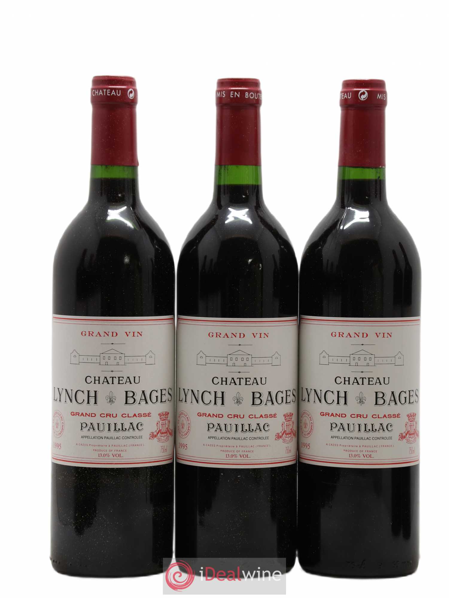 Château Lynch Bages 5ème Grand Cru Classé 1995 - Lot de 12 bouteilles - 2