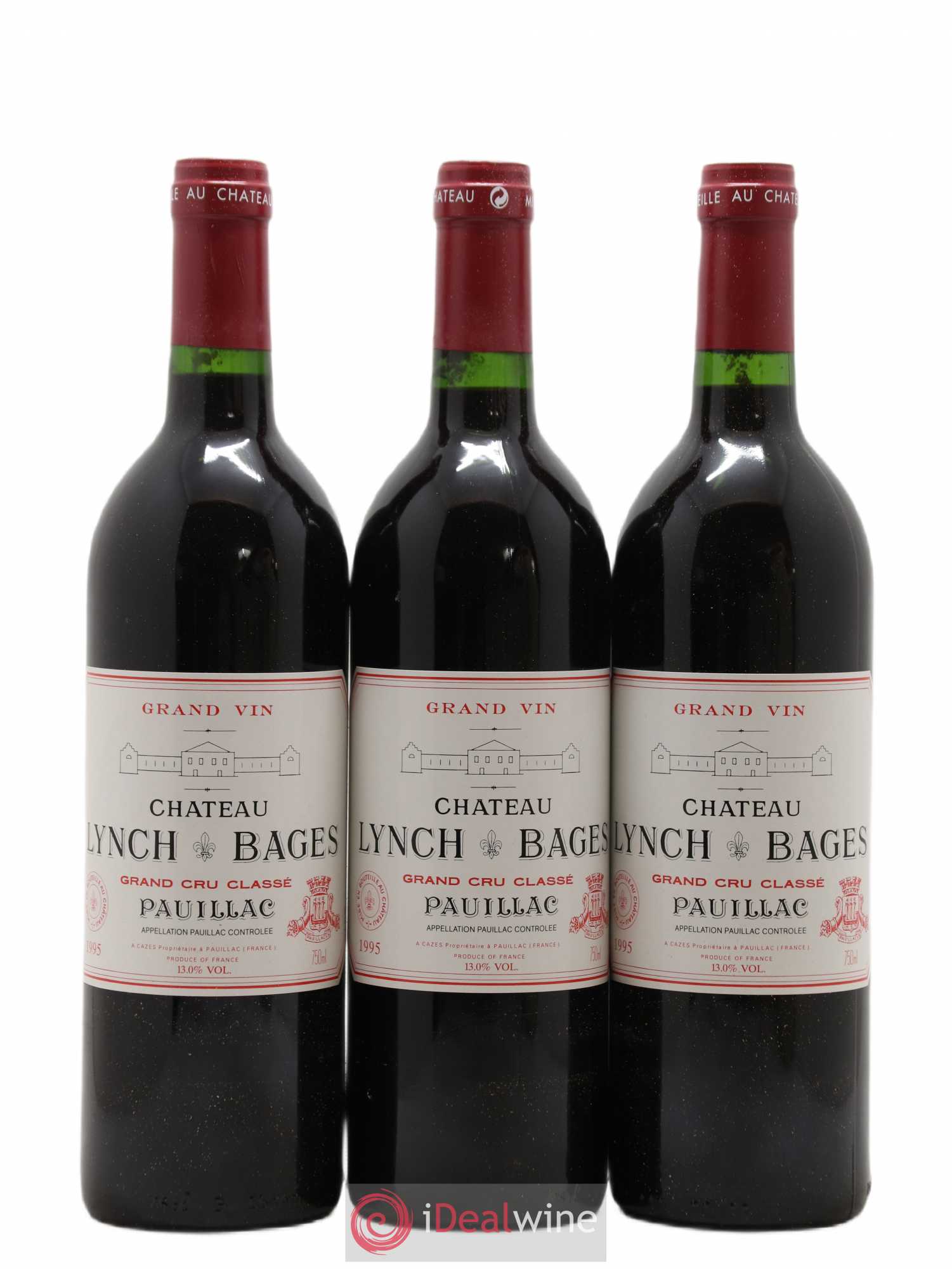 Château Lynch Bages 5ème Grand Cru Classé 1995 - Lot de 12 bouteilles - 4