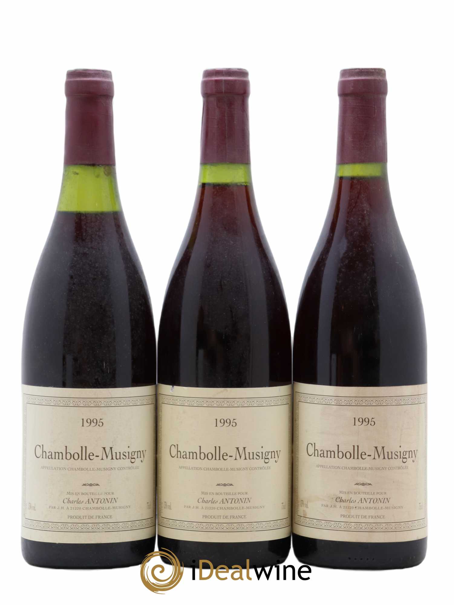 Chambolle-Musigny Charles Antonin (sans prix de réserve) 1995 - Posten von 3 Flaschen - 0