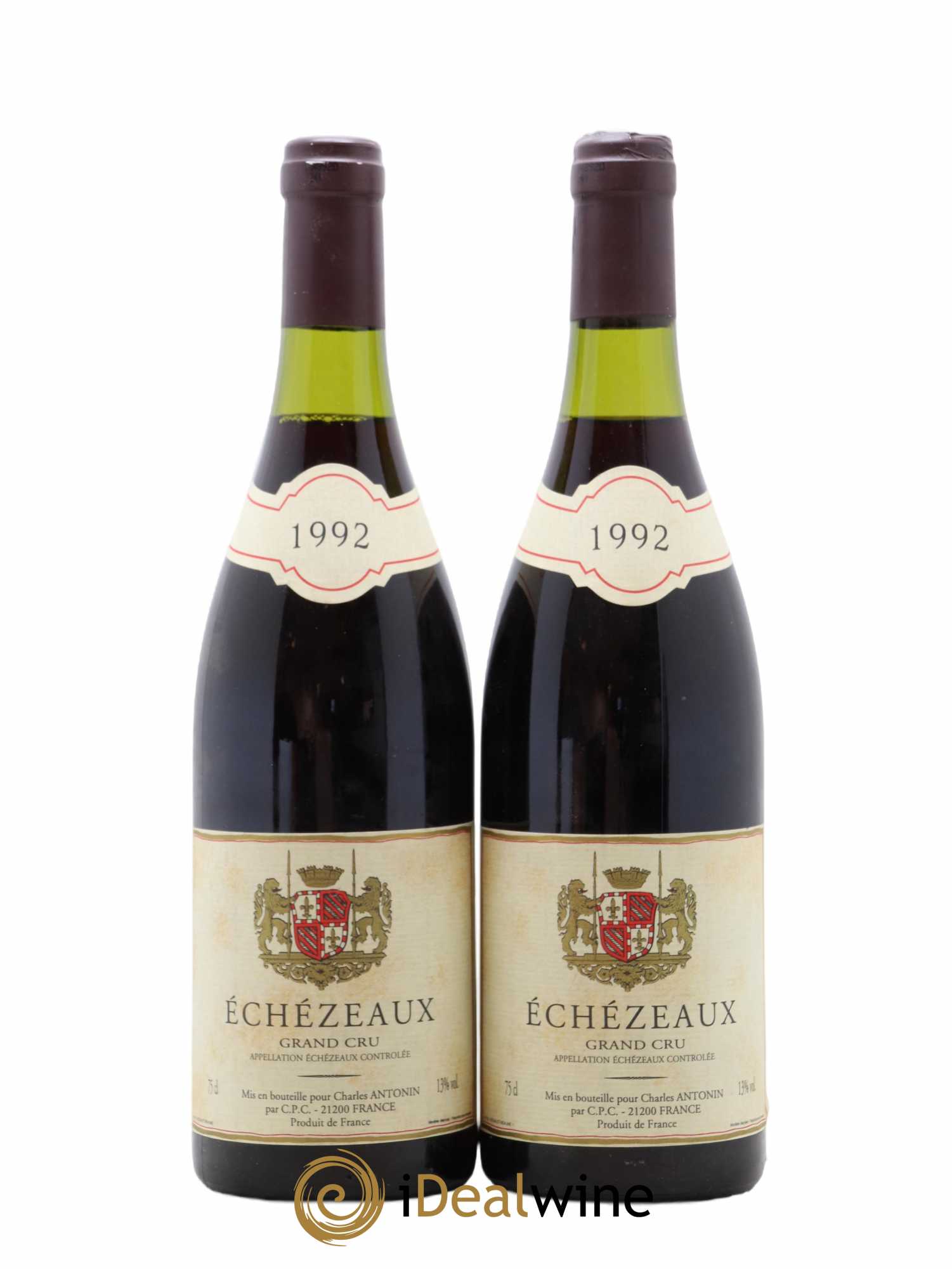 Echezeaux Grand Cru Charles Antonin 1992 - Lot de 2 bouteilles - 0