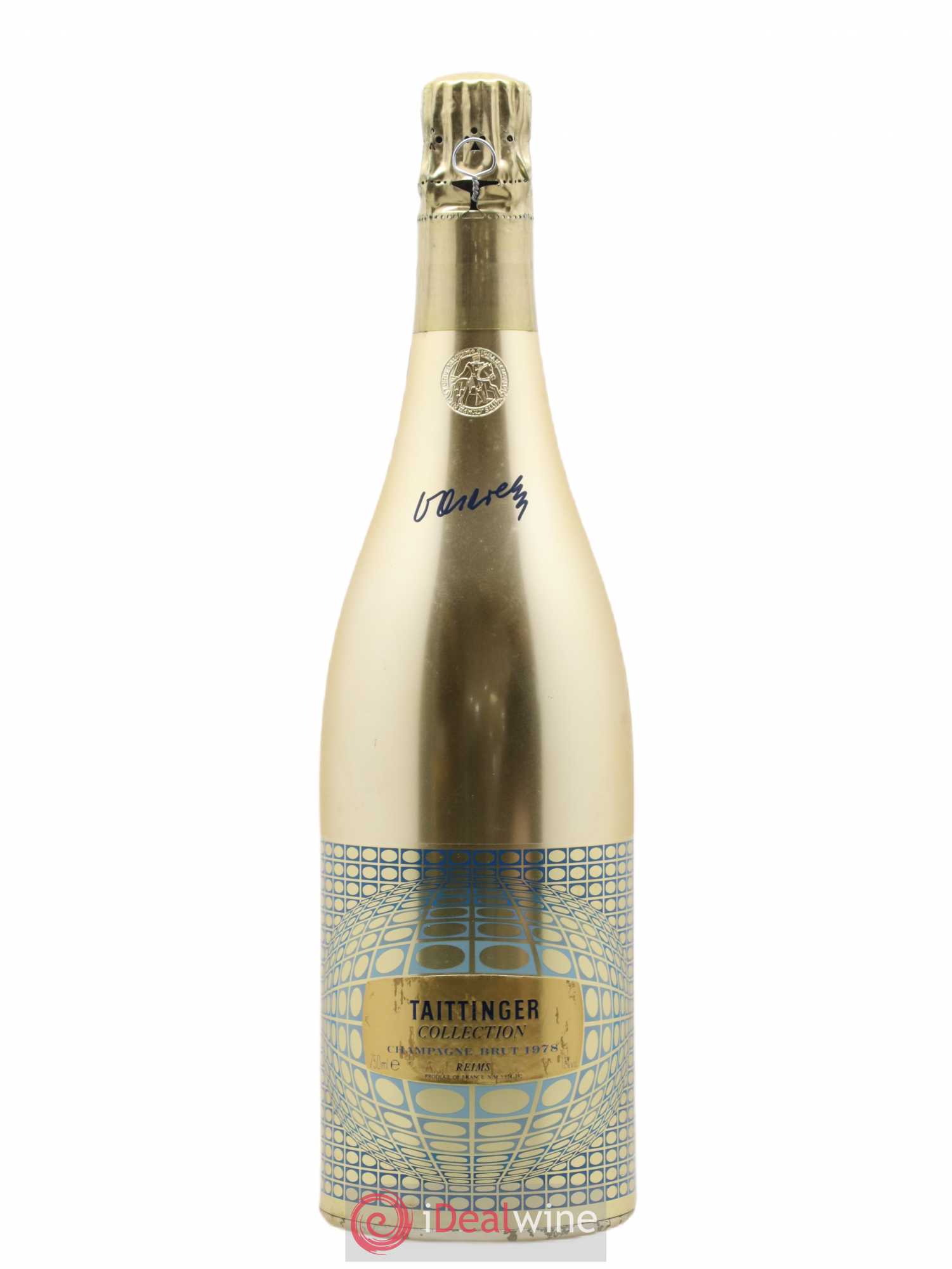 1978 - Collection Vasarely Taittinger 1978 - Lot de 1 bouteille - 0