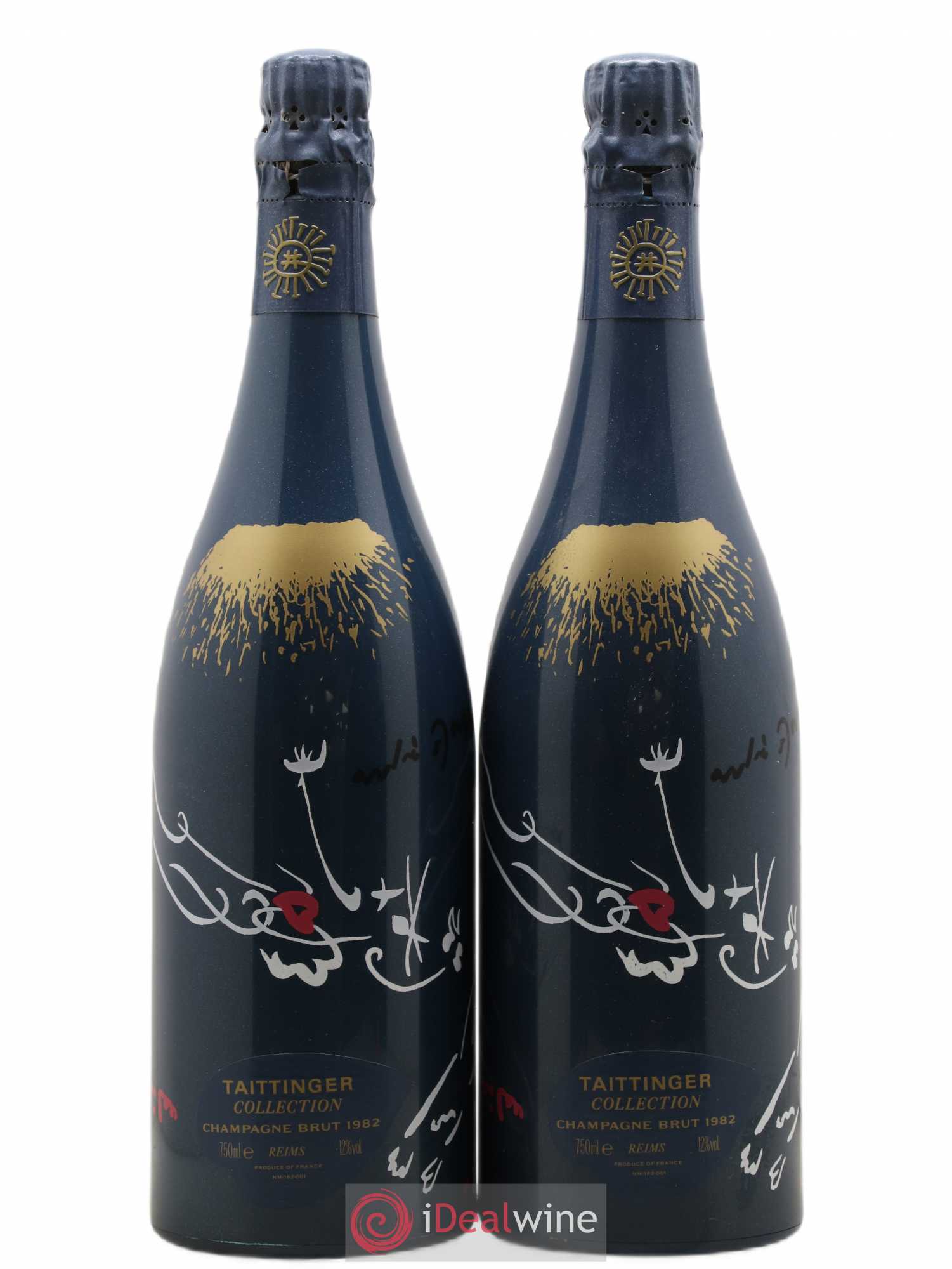 1982 - Collection Masson Taittinger 1982 - Lot de 2 bouteilles - 0