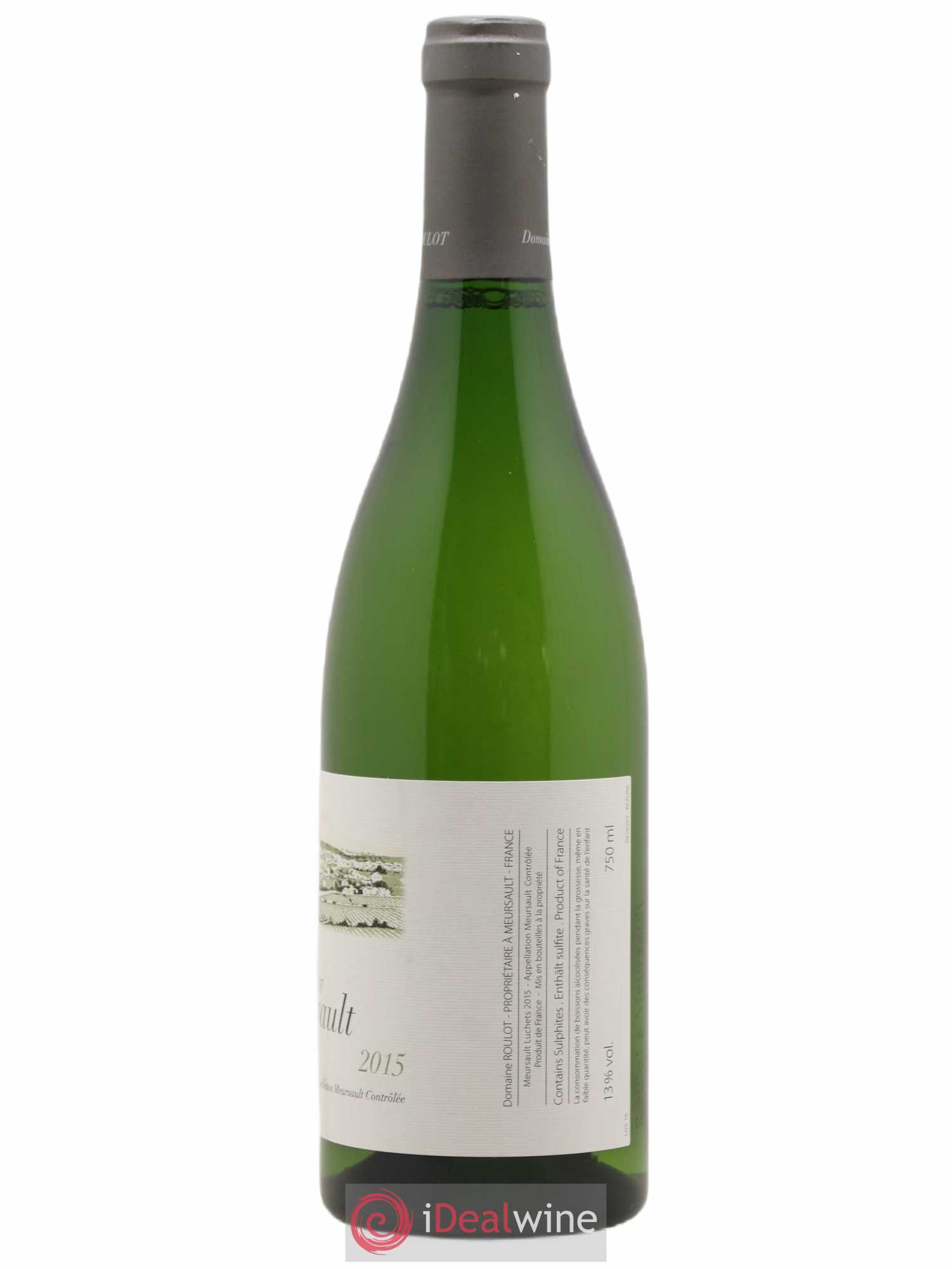 Meursault Luchets Roulot (Domaine) 2015 - Lot de 1 bouteille - 1