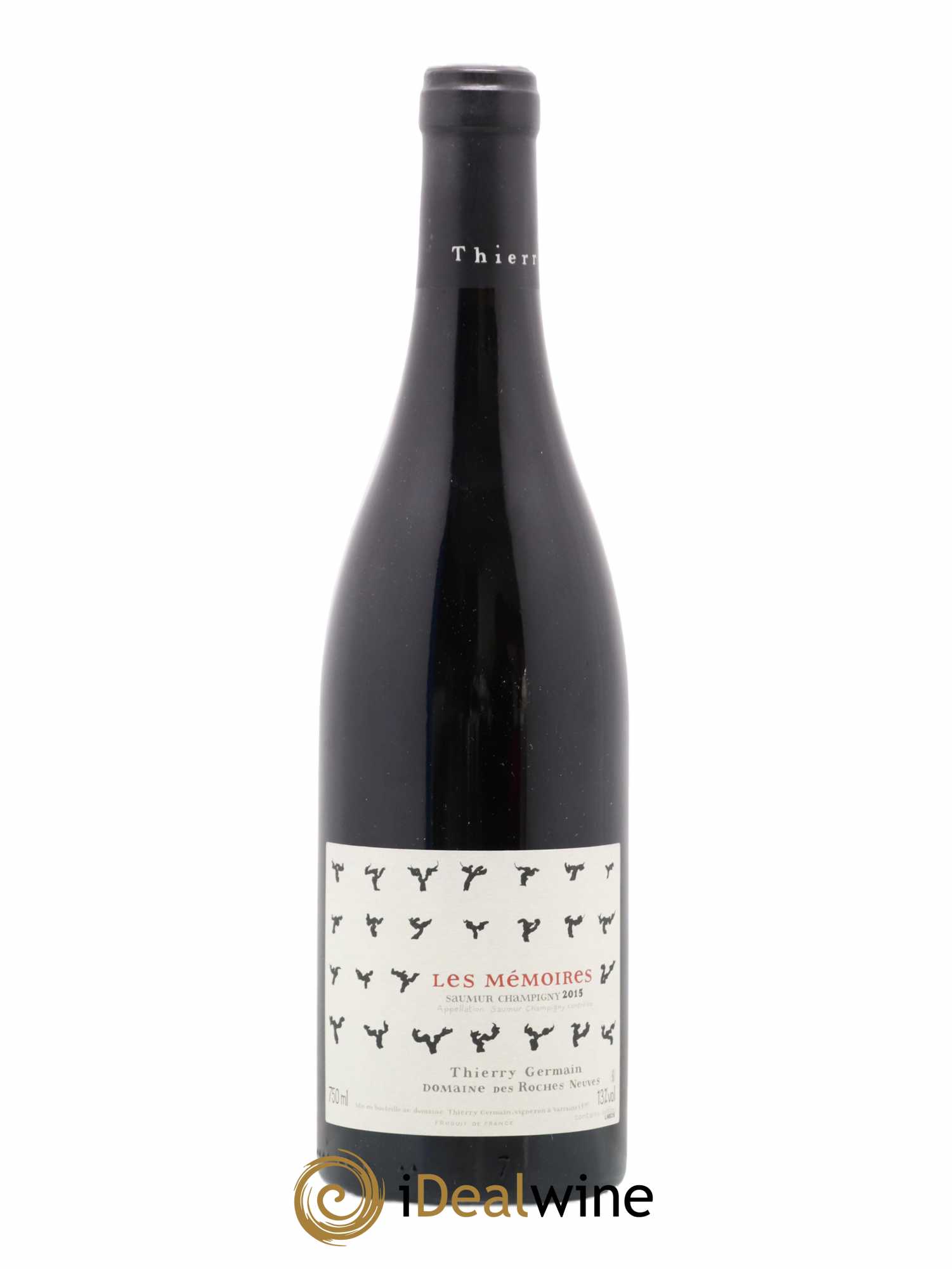 Saumur-Champigny Les Mémoires Domaine des Roches Neuves - Thierry Germain 2015 - Posten von 1 Flasche - 0