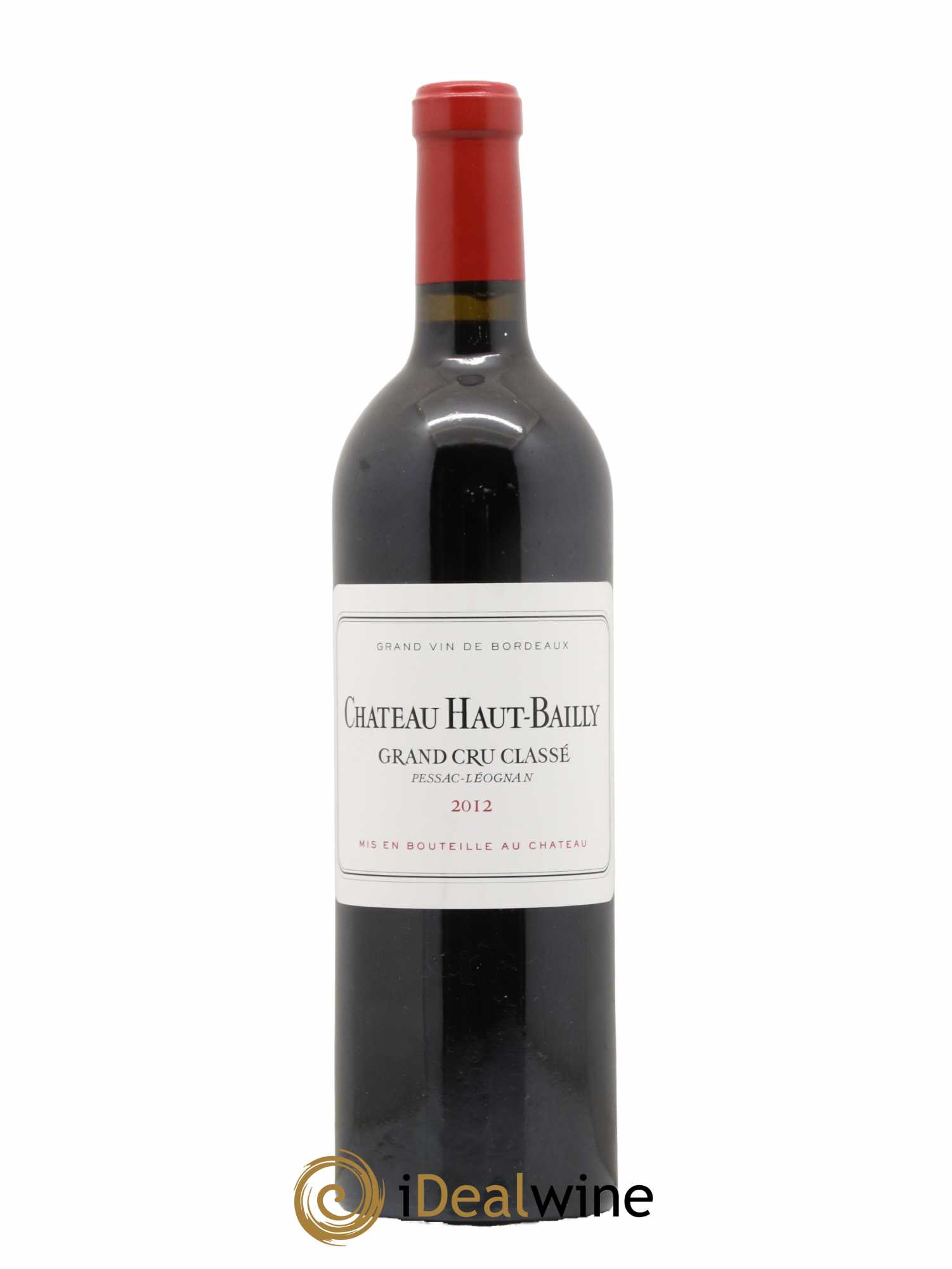 Château Haut-Bailly Cru Classé de Graves 2012 - Lot de 1 bouteille - 0