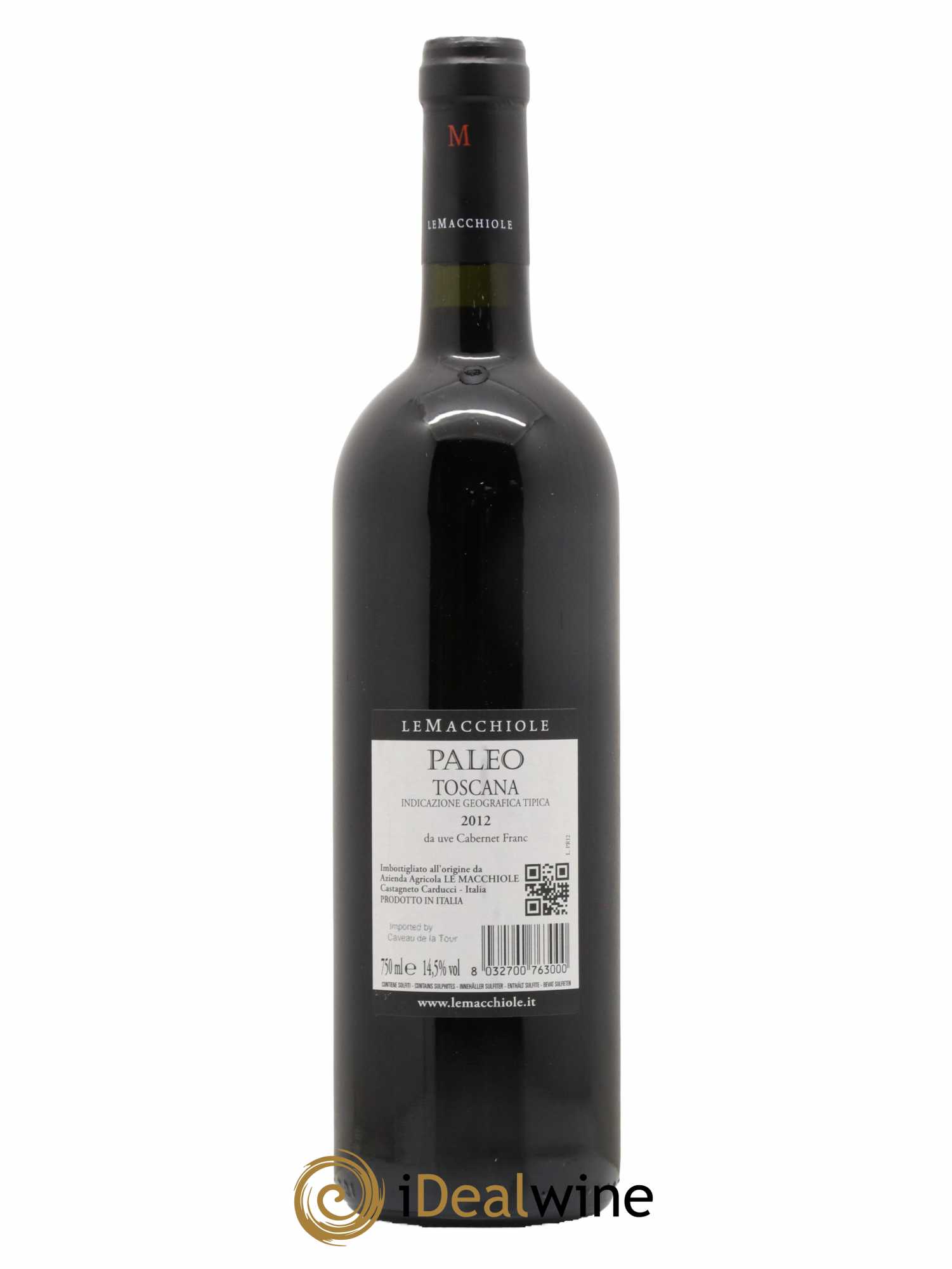 Toscana IGT Le Macchiole Paleo Rosso 2012 - Lot de 1 bouteille - 1