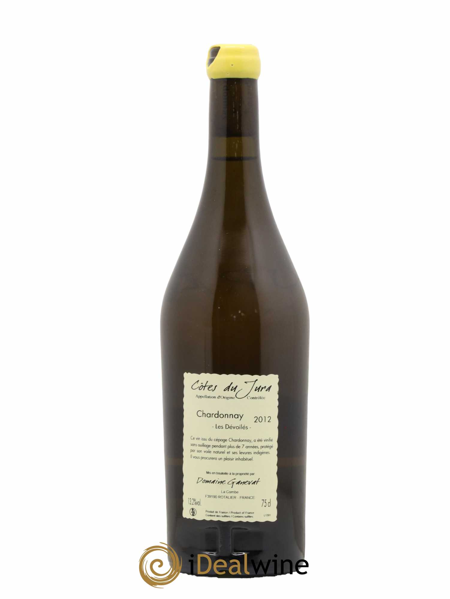 Côtes du Jura Les Dévoilés Jean-François Ganevat (Domaine) 2012 - Lot de 1 bouteille - 1