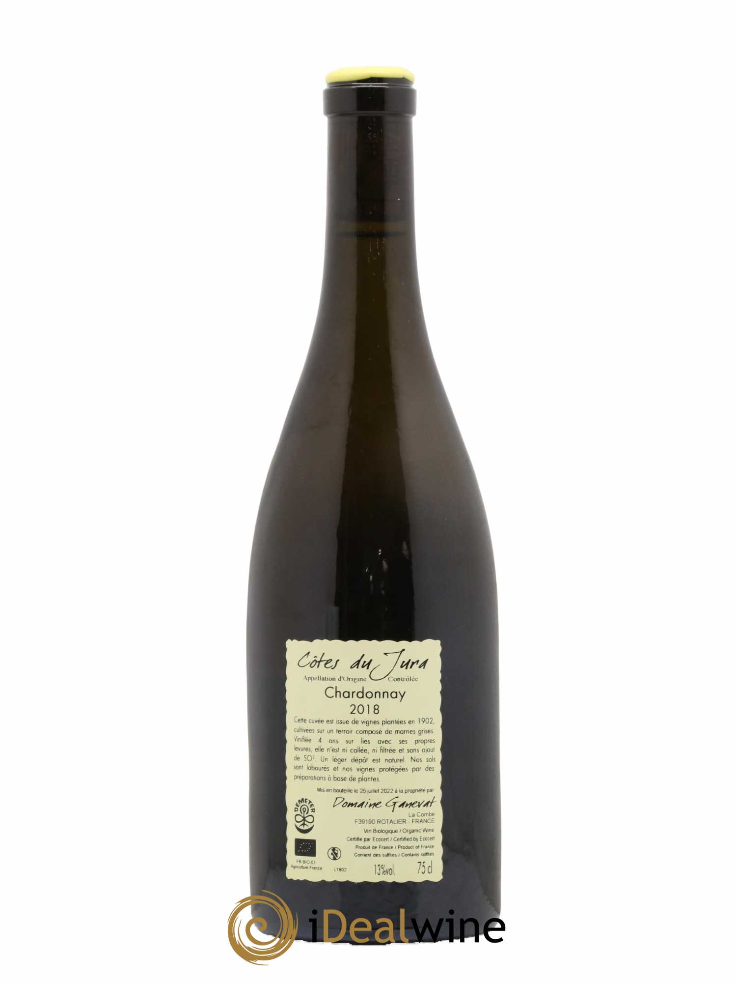 Côtes du Jura Les Chalasses Vieilles Vignes Jean-François Ganevat (Domaine) 2018 - Lot de 1 bouteille - 1