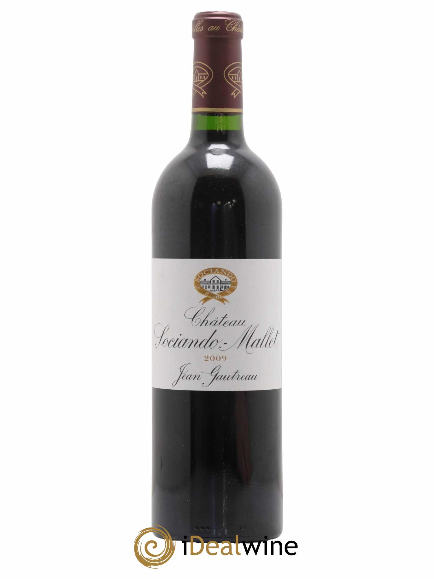 Château Sociando Mallet 2009 - Lot de 1 bouteille - 0