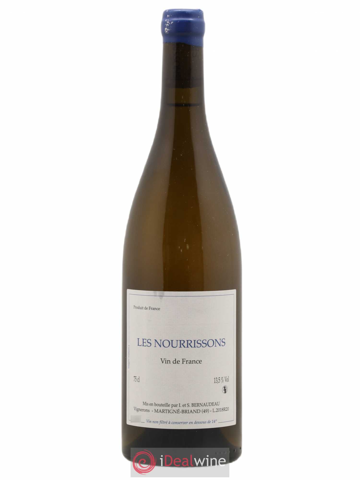 Vin de France Les Nourrissons Stéphane Bernaudeau 2018 - Lot de 1 bouteille - 0