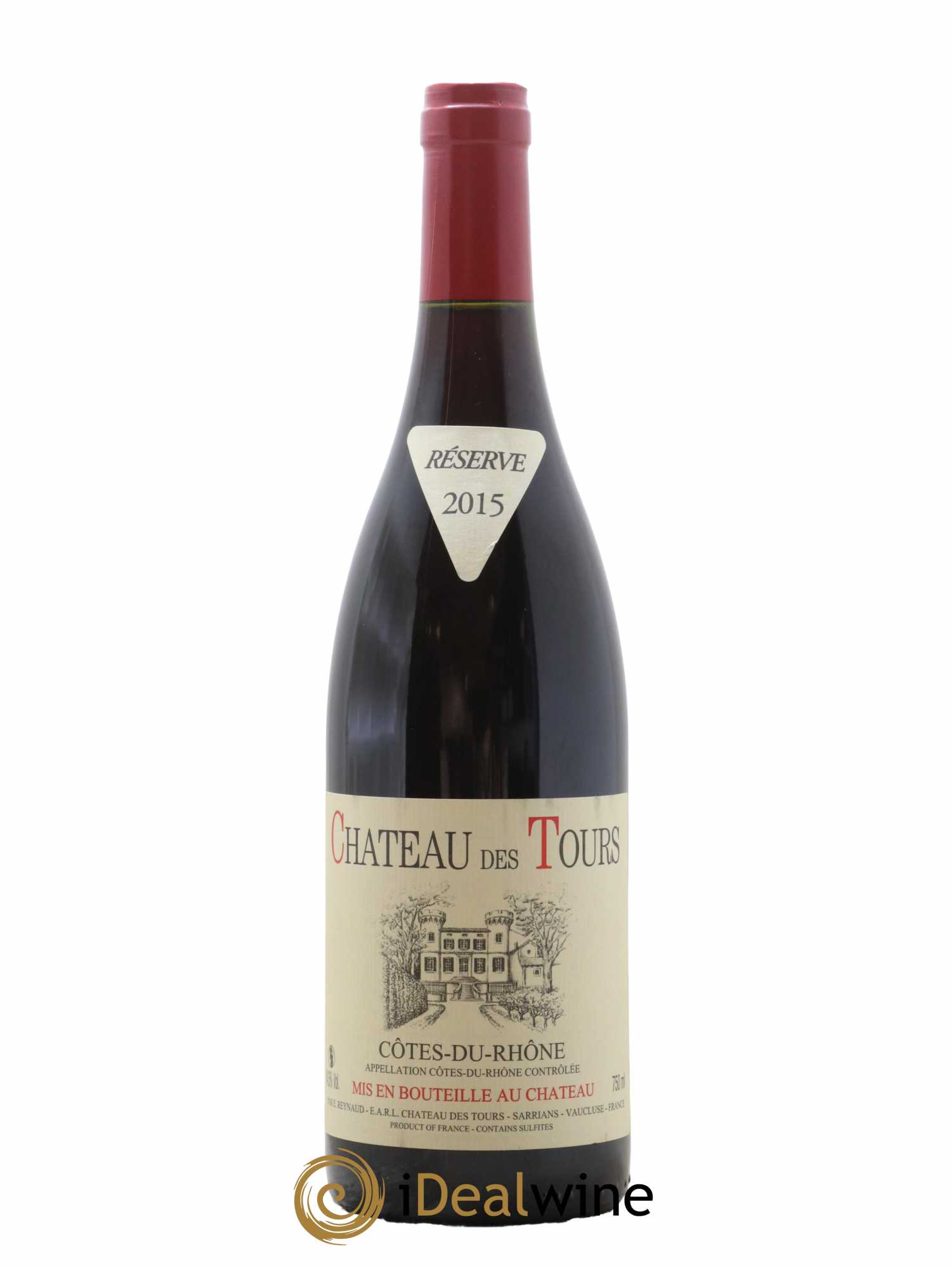 Côtes-du-Rhône Château des Tours Emmanuel Reynaud 2015 - Lot de 1 bouteille - 0