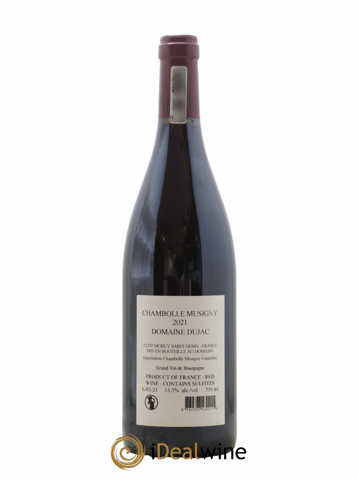 Chambolle-Musigny Dujac (Domaine) 2021 - Lot de 1 bouteille - 1