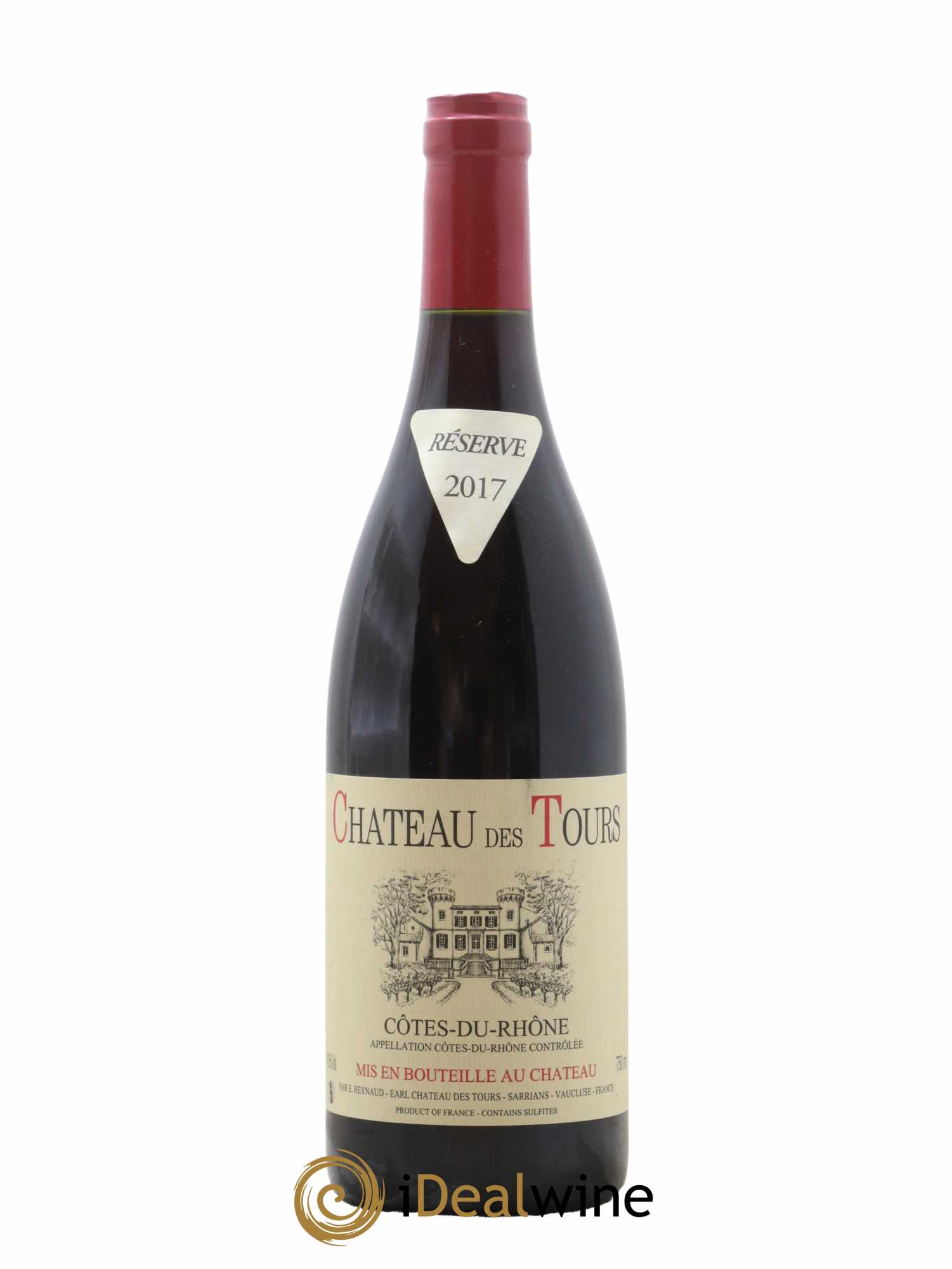 Côtes-du-Rhône Château des Tours Emmanuel Reynaud 2017 - Lot de 1 bouteille - 0