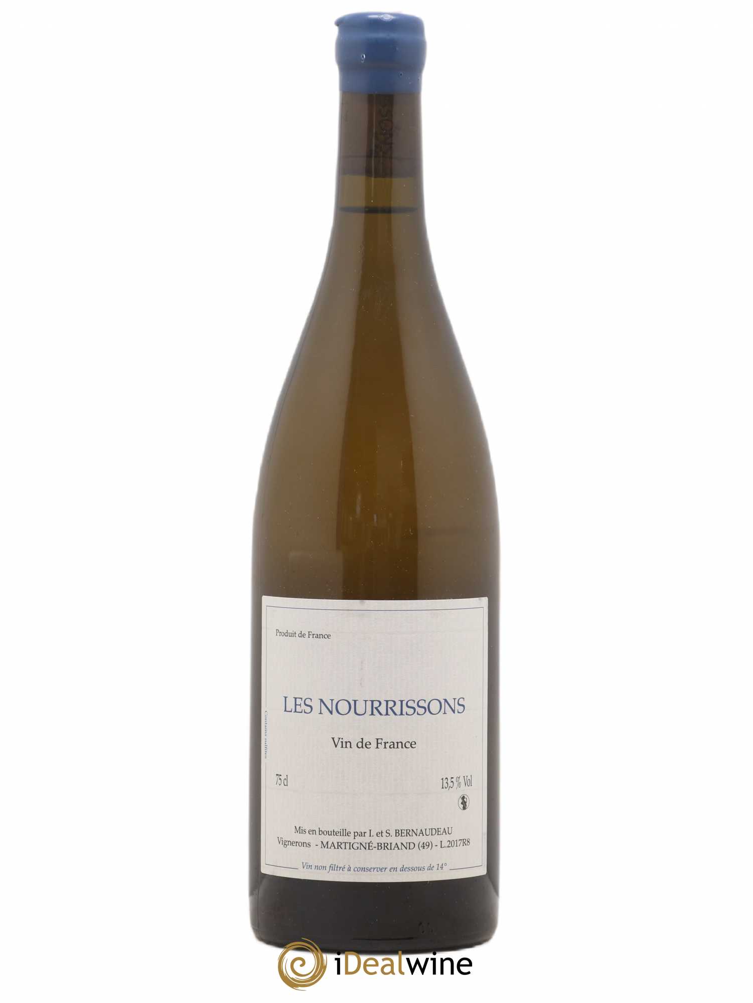 Vin de France Les Nourrissons Stéphane Bernaudeau 2017 - Lot de 1 bouteille - 0