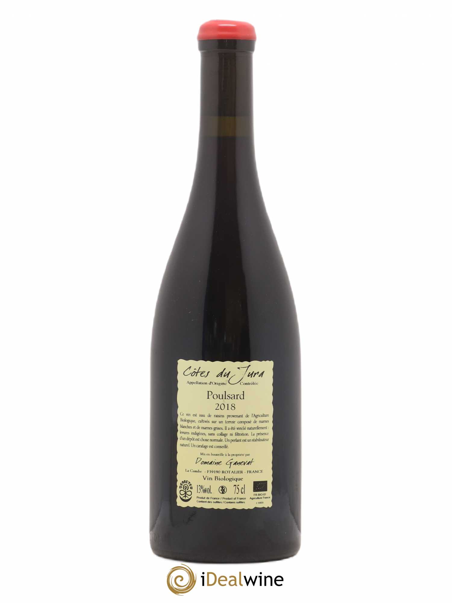 Côtes du Jura Cuvée de l'Enfant Terrible Jean-François Ganevat (Domaine) Poulsard 2018 - Lot de 1 bouteille - 1