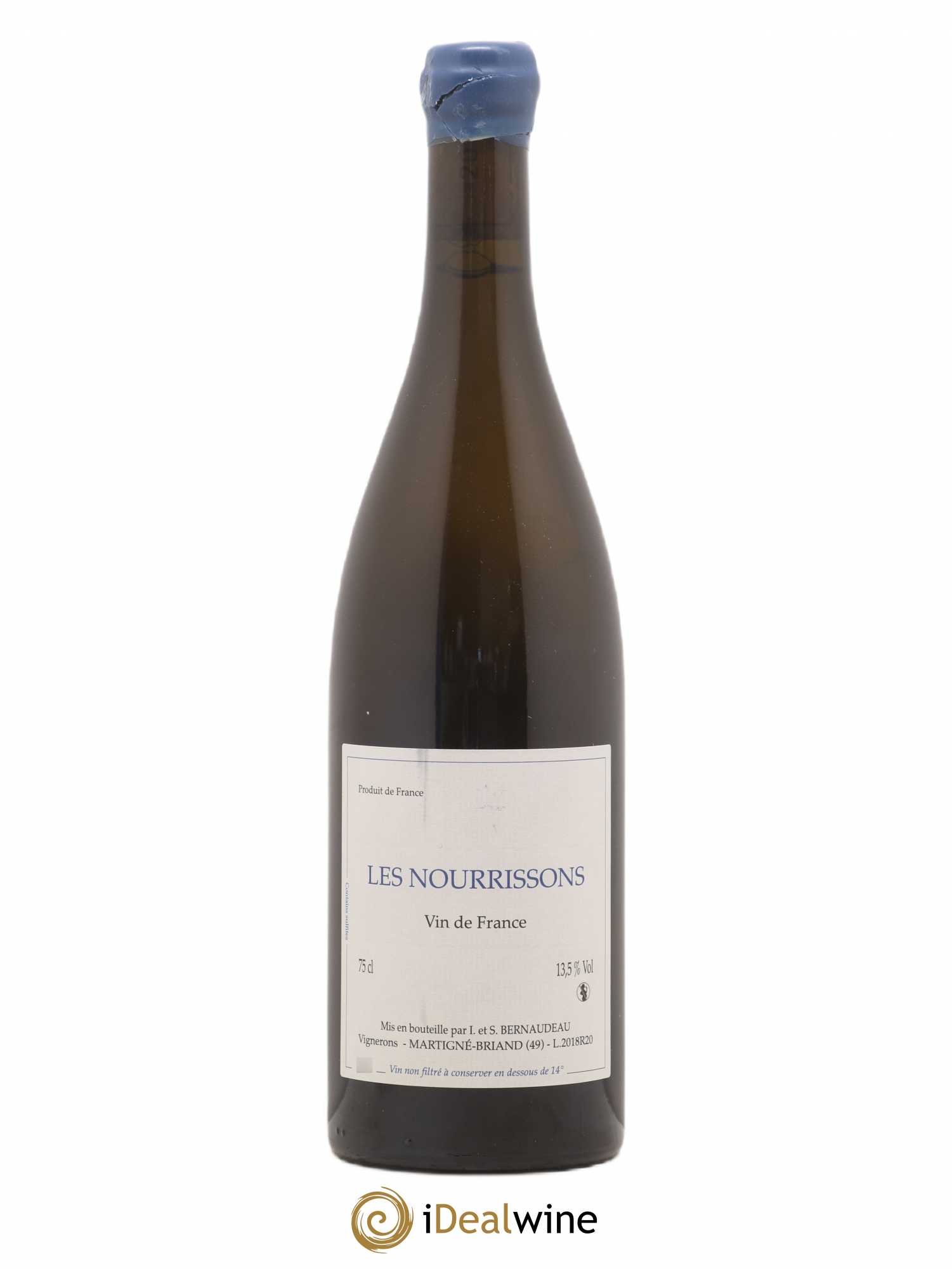Vin de France Les Nourrissons Stéphane Bernaudeau 2018 - Lot de 1 bouteille - 0