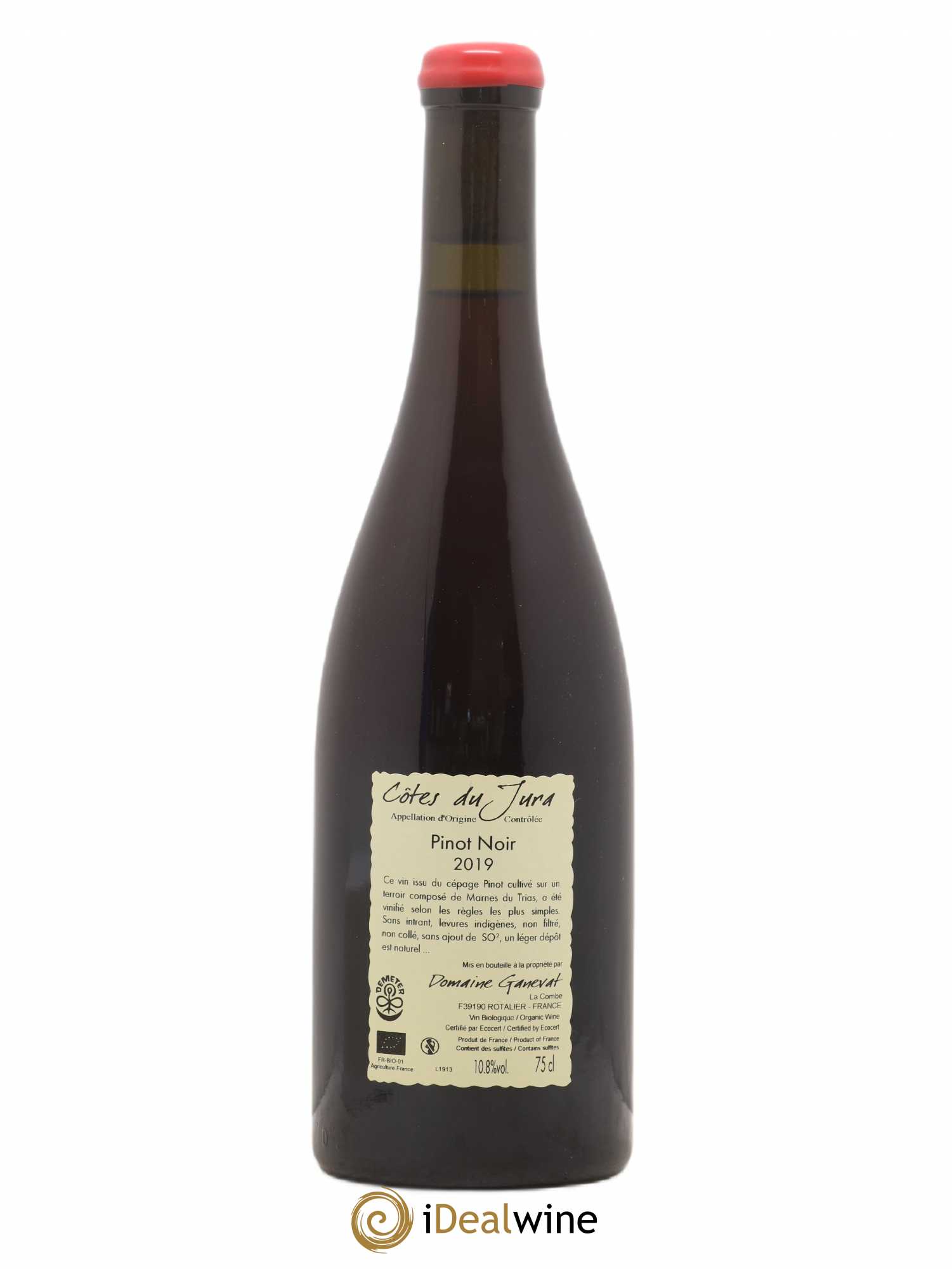 Côtes du Jura Les Grands Teppes Jean-François Ganevat (Domaine) Pinot noir 2019 - Lot de 1 bouteille - 1